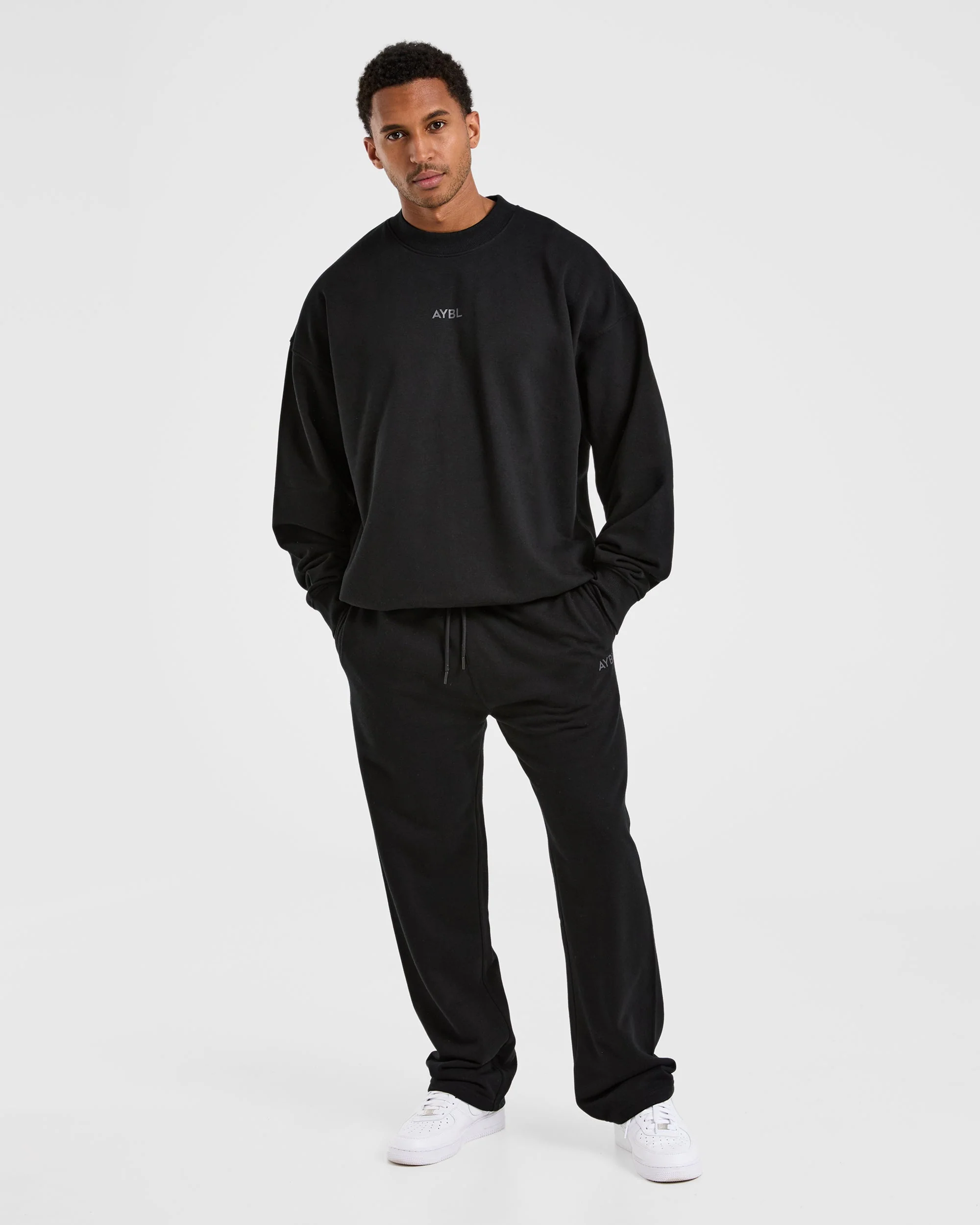 Craft Oversized Sweater - Zwart - Image 3