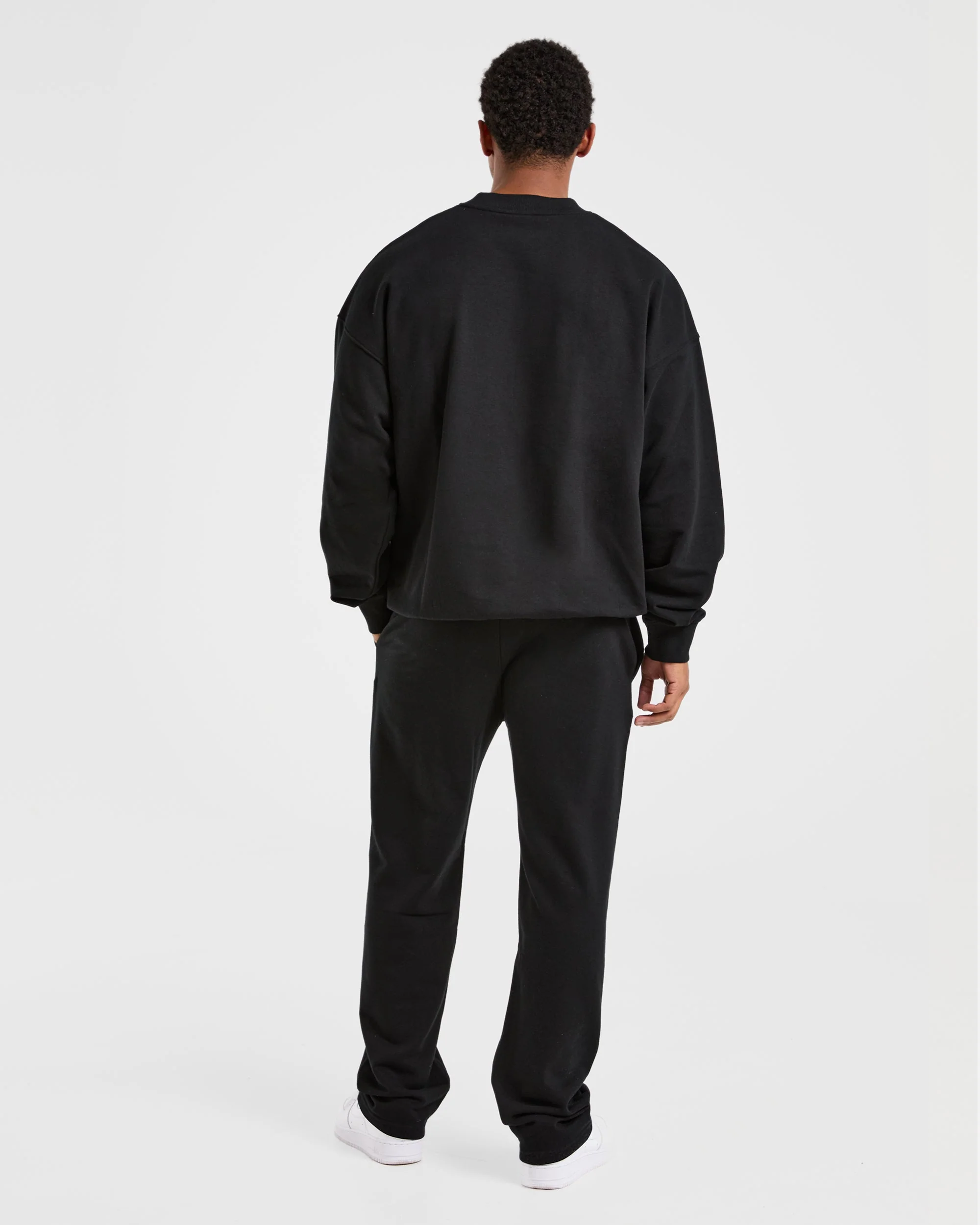 Craft Oversized Sweater - Zwart - Image 4
