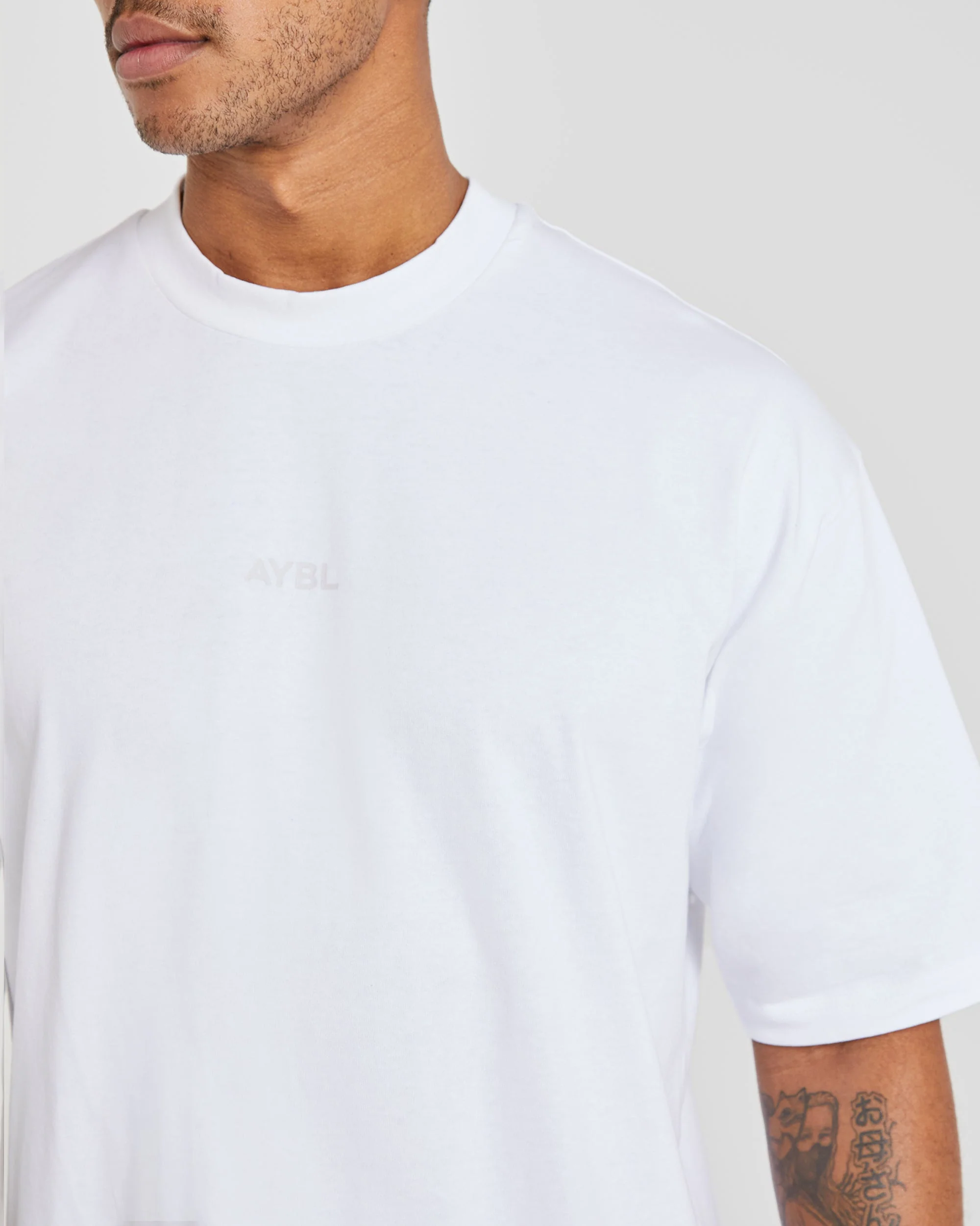 Craft Oversized T Shirt - Wit - Image 5