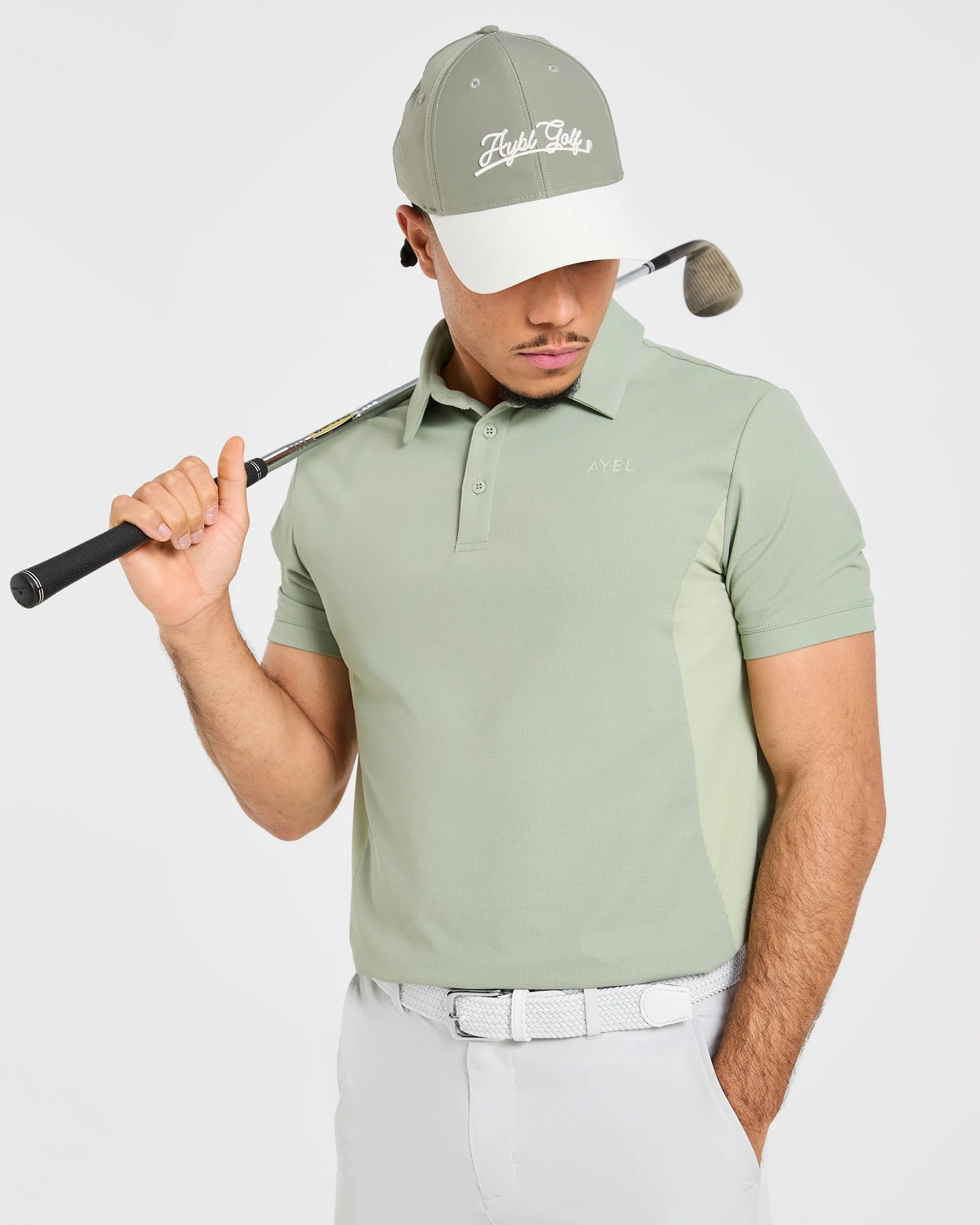Edge Polo - Muted Olive Grün - Image 8