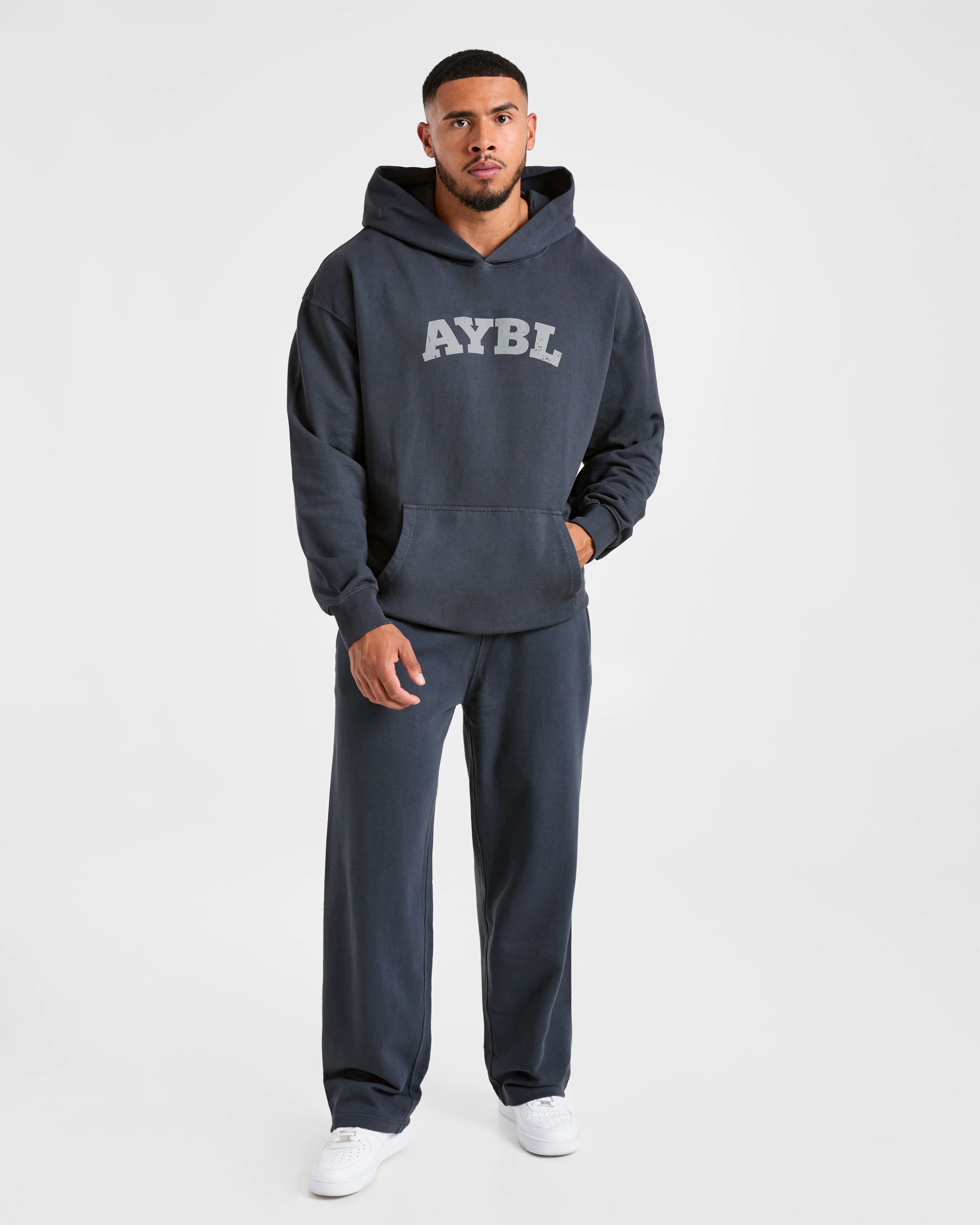 Elite Straight Leg Joggers - Heavy Blauw - Image 3