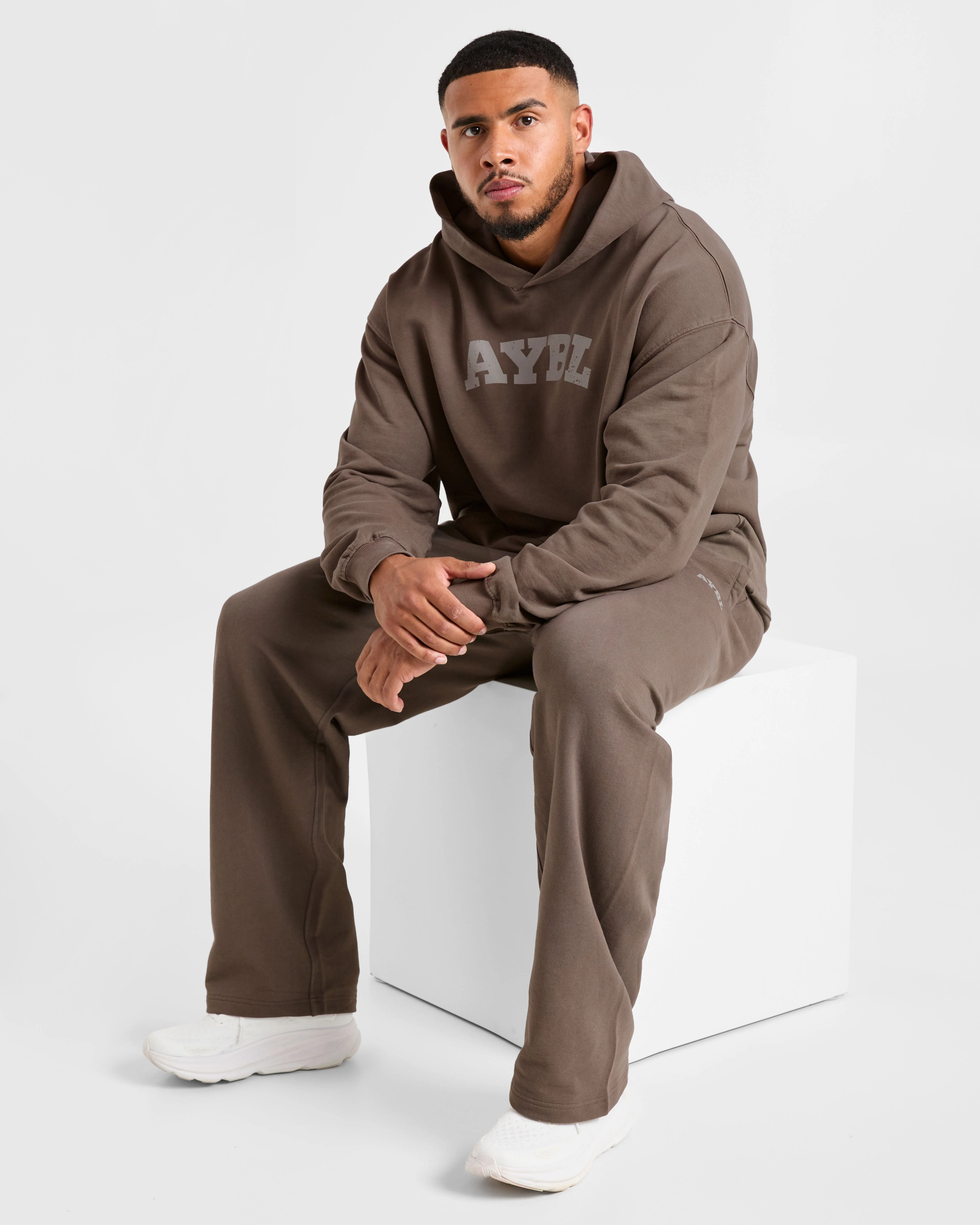 Elite Straight Leg Joggers - Umber Bruin - Image 7