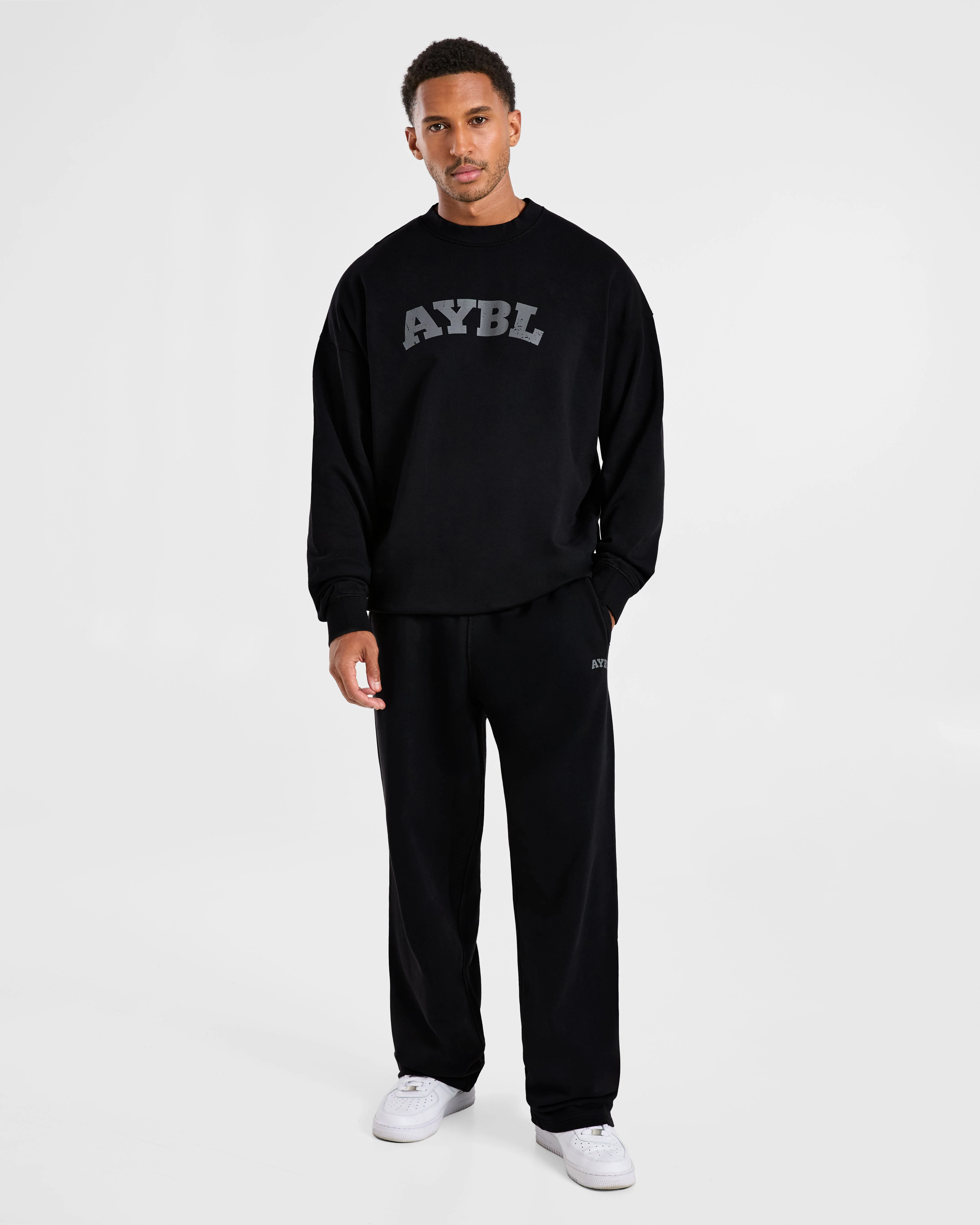 Elite Sweater - Zwart/Charcoal - Image 3