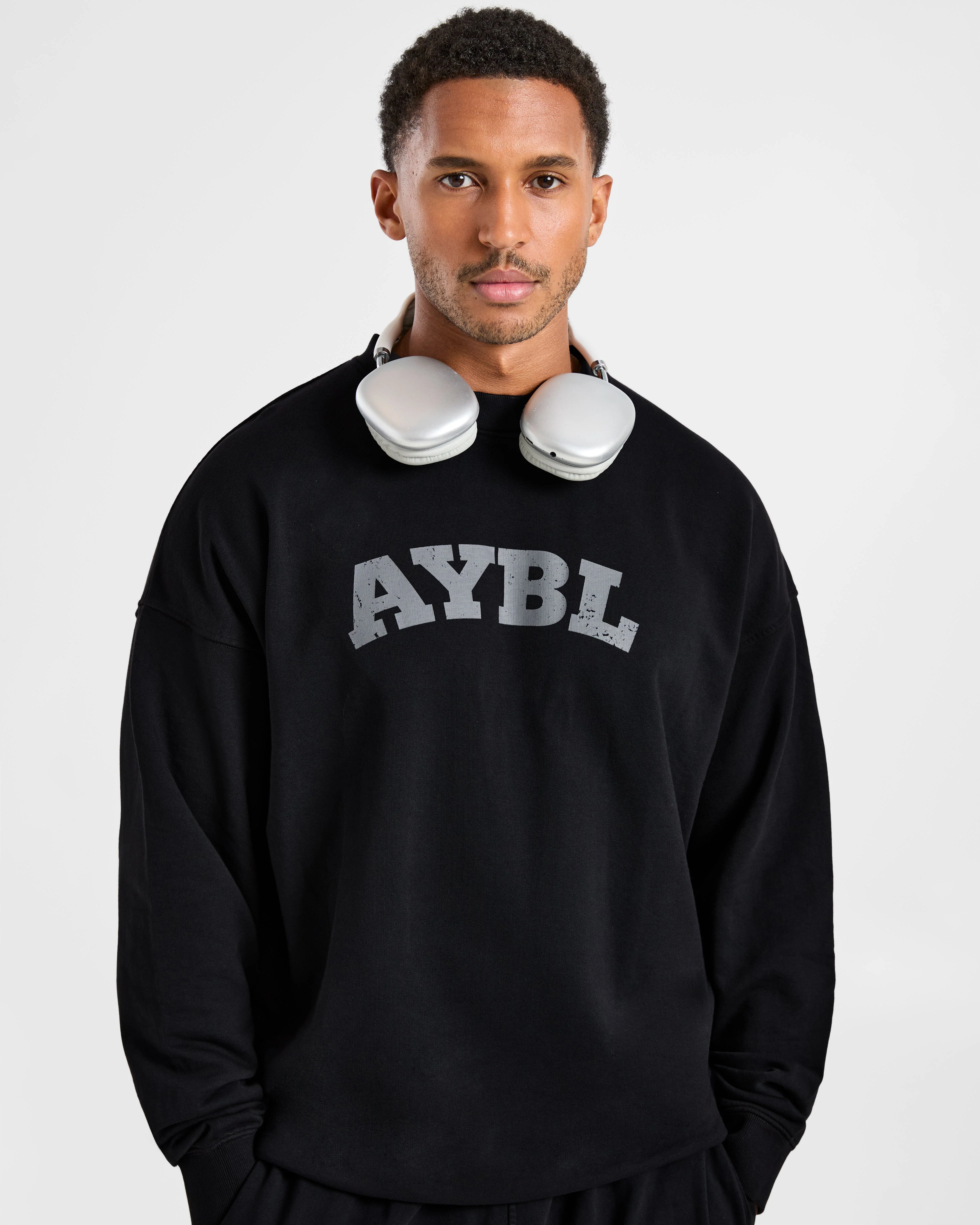 Elite Sweater - Zwart/Charcoal - Image 7