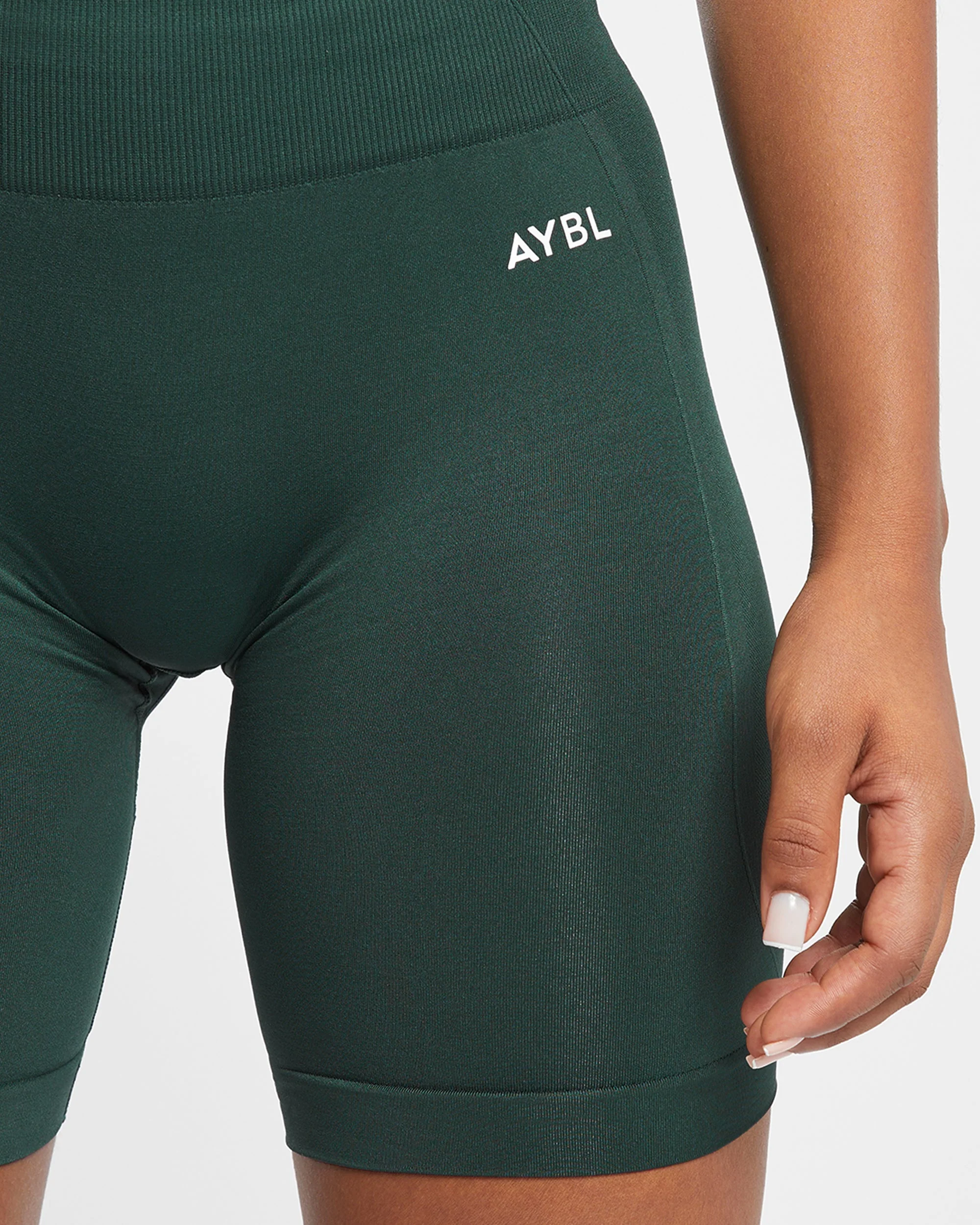 Empower Seamless Cycling Shorts - Dark Groen - Image 5