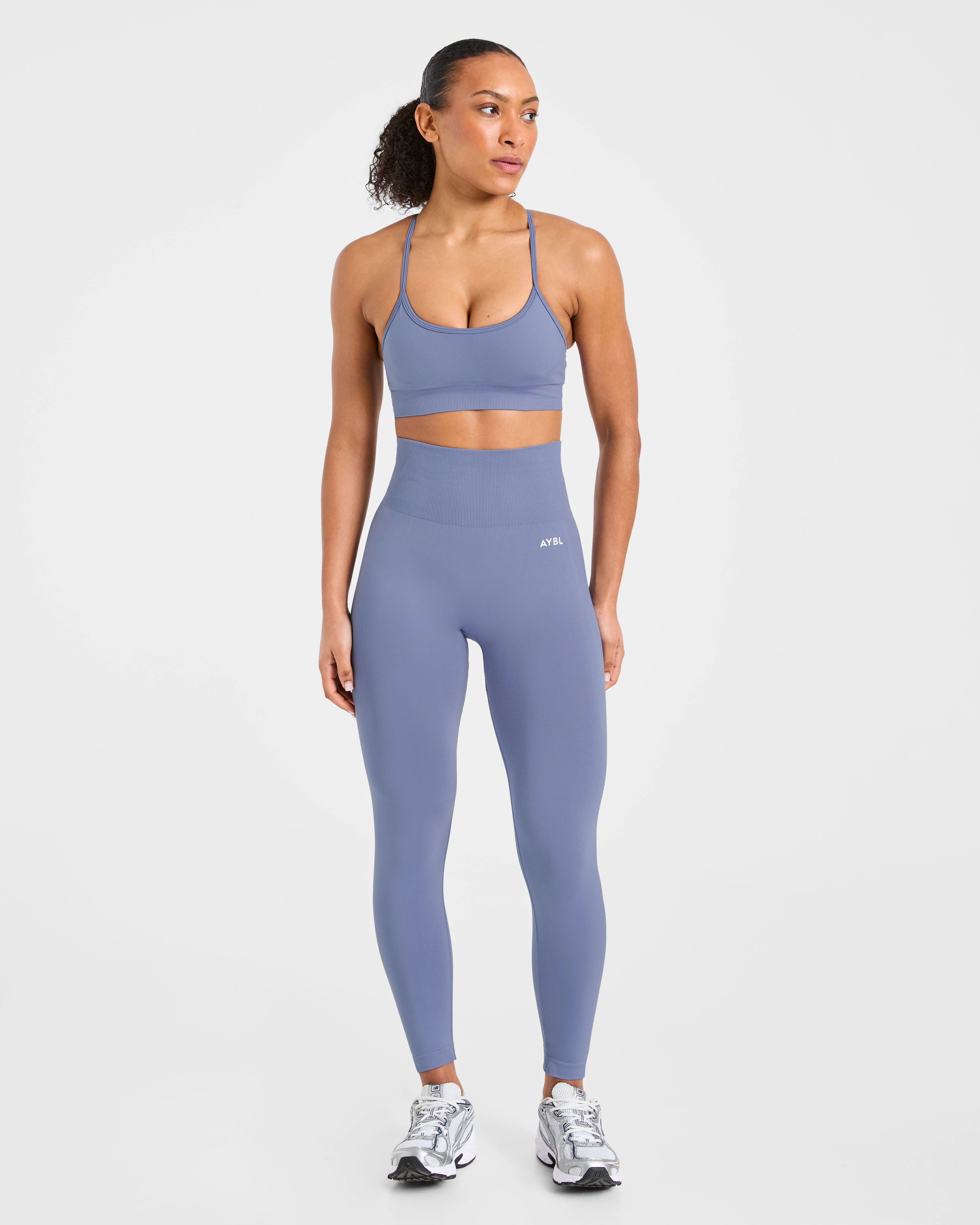 Empower Seamless Leggings - Slate Blauw - Image 3