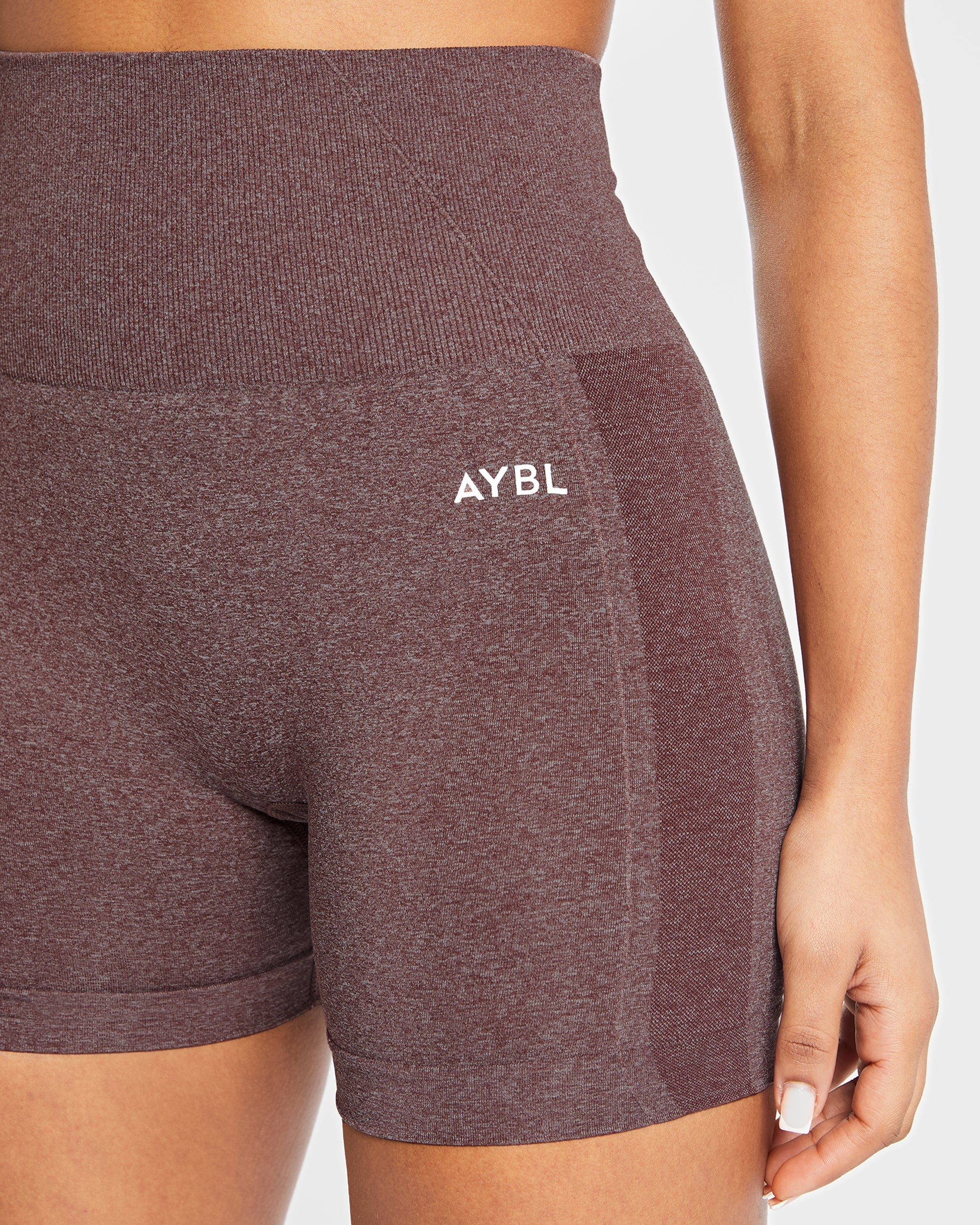 Empower Seamless Shorts - Bruin Marl - Image 5