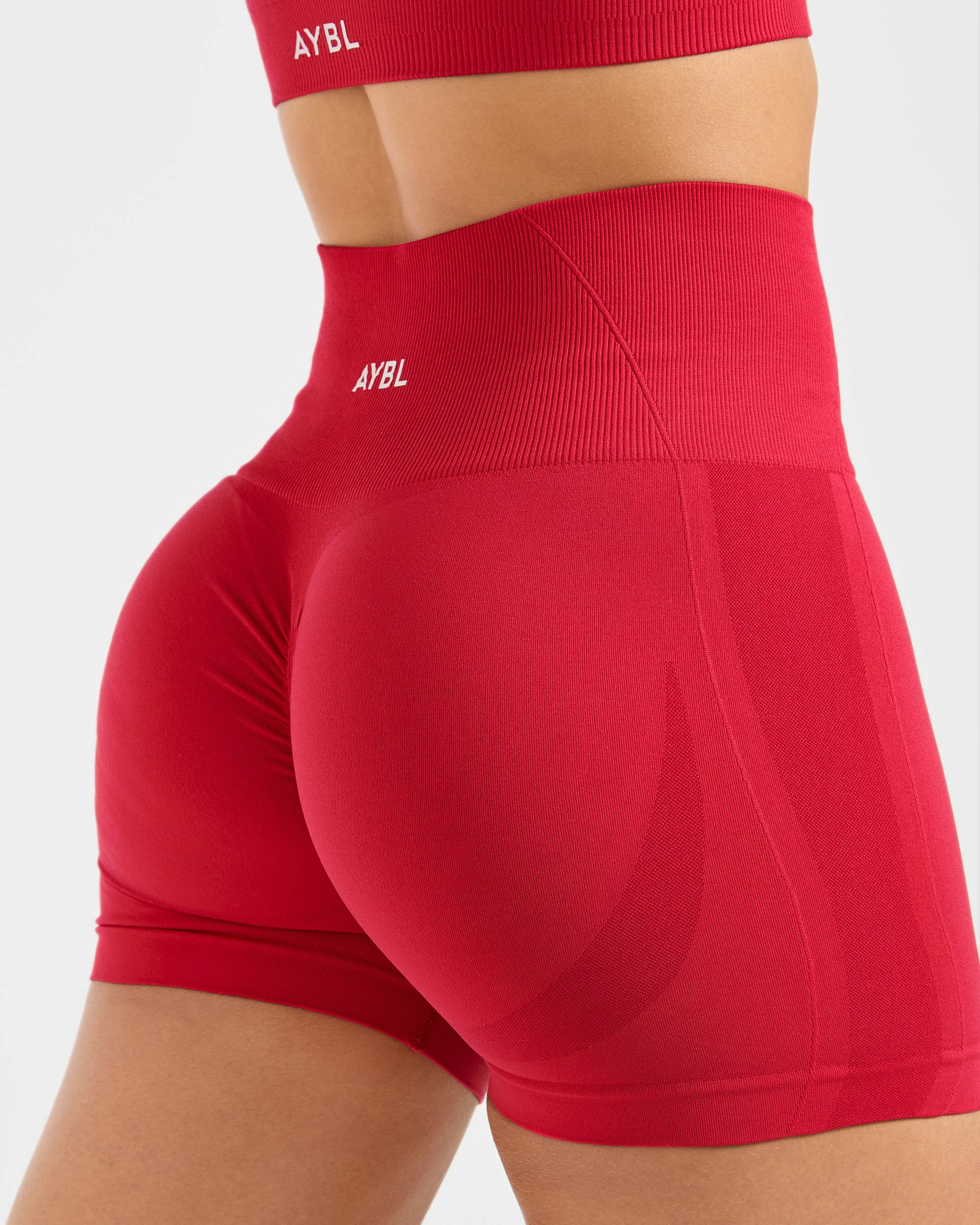 Empower Seamless Shorts - Rood - Image 5