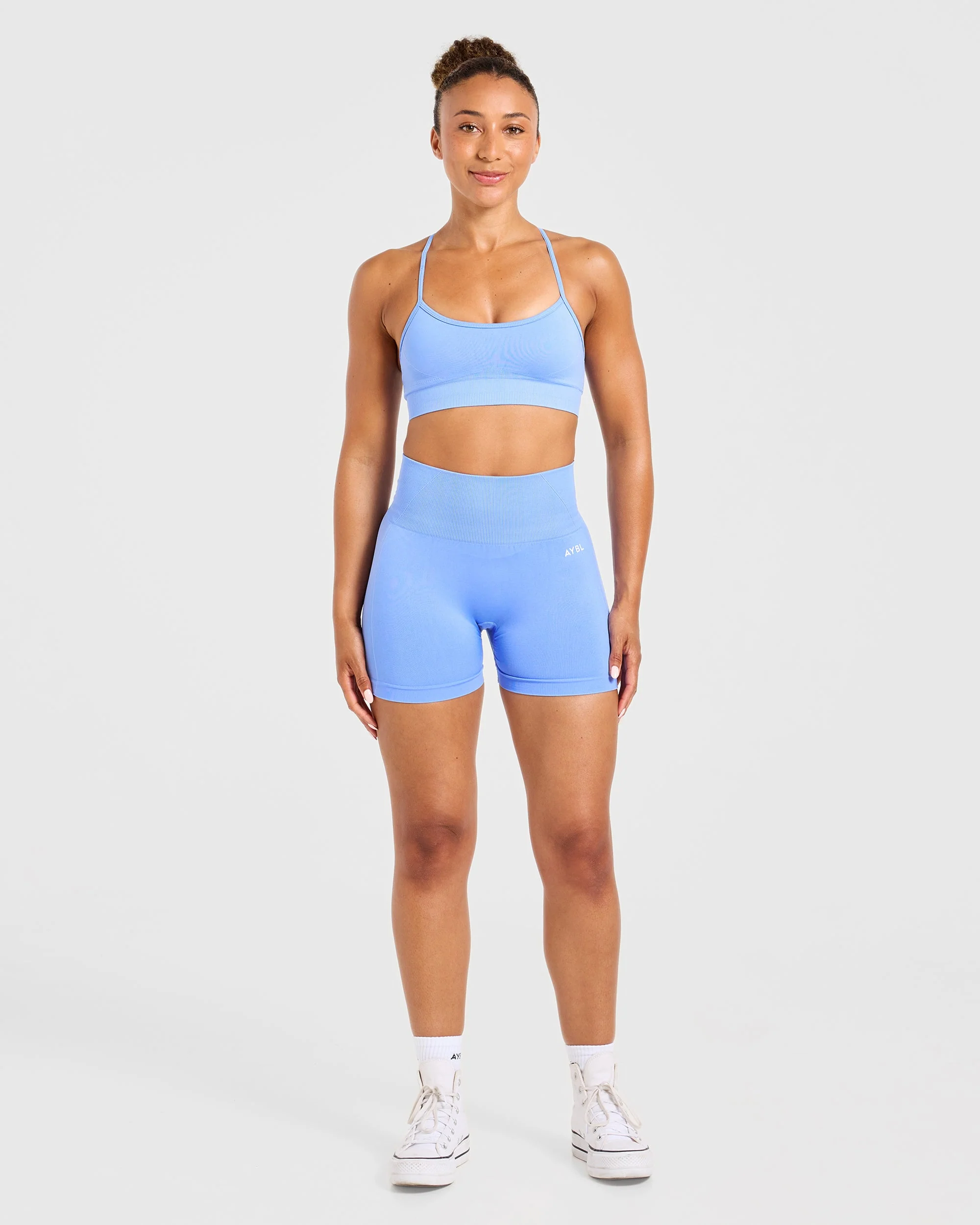 Empower Seamless Sports Bra - Periwinkle - Image 4