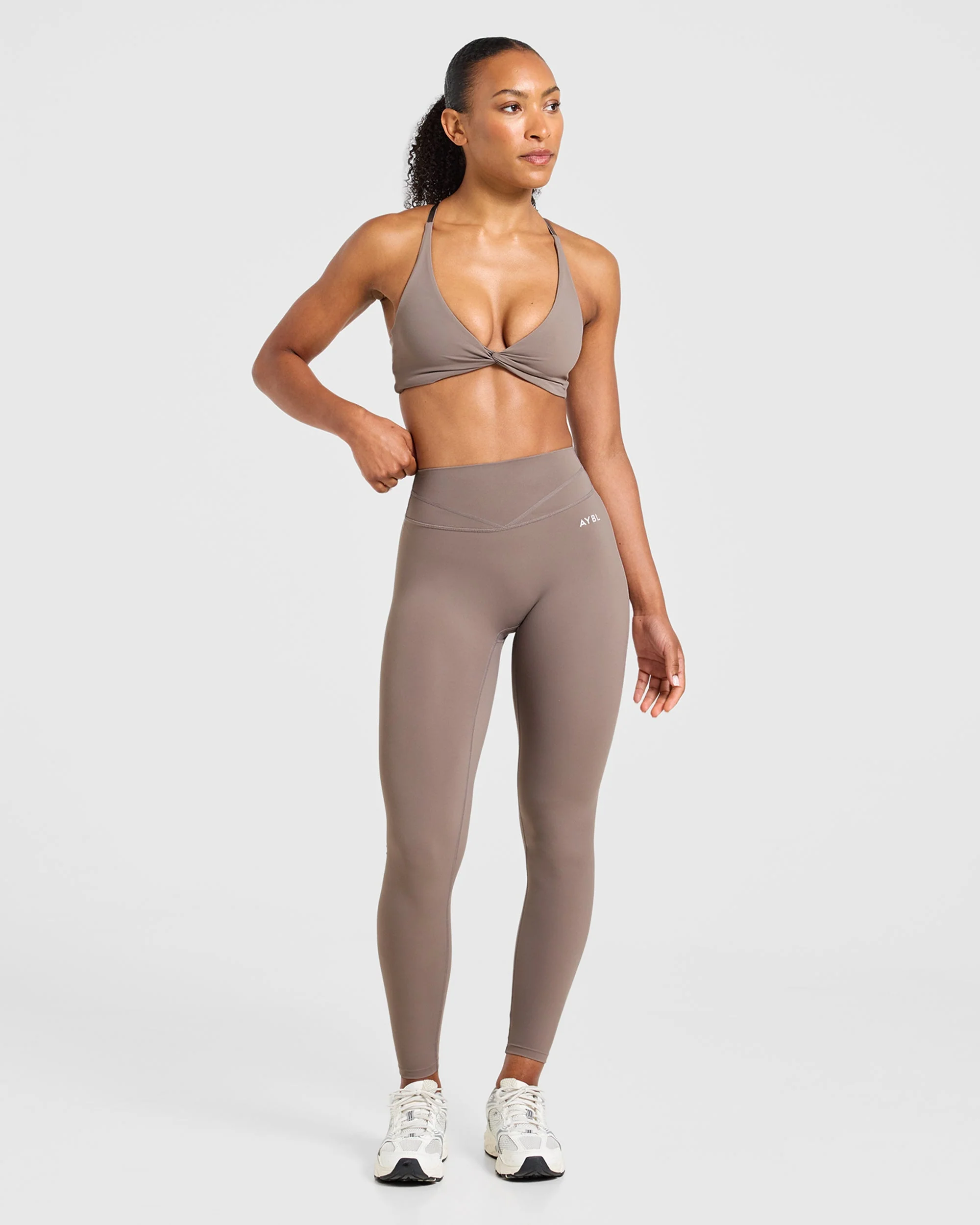 Engage Leggings - Warm Taupe - Image 3
