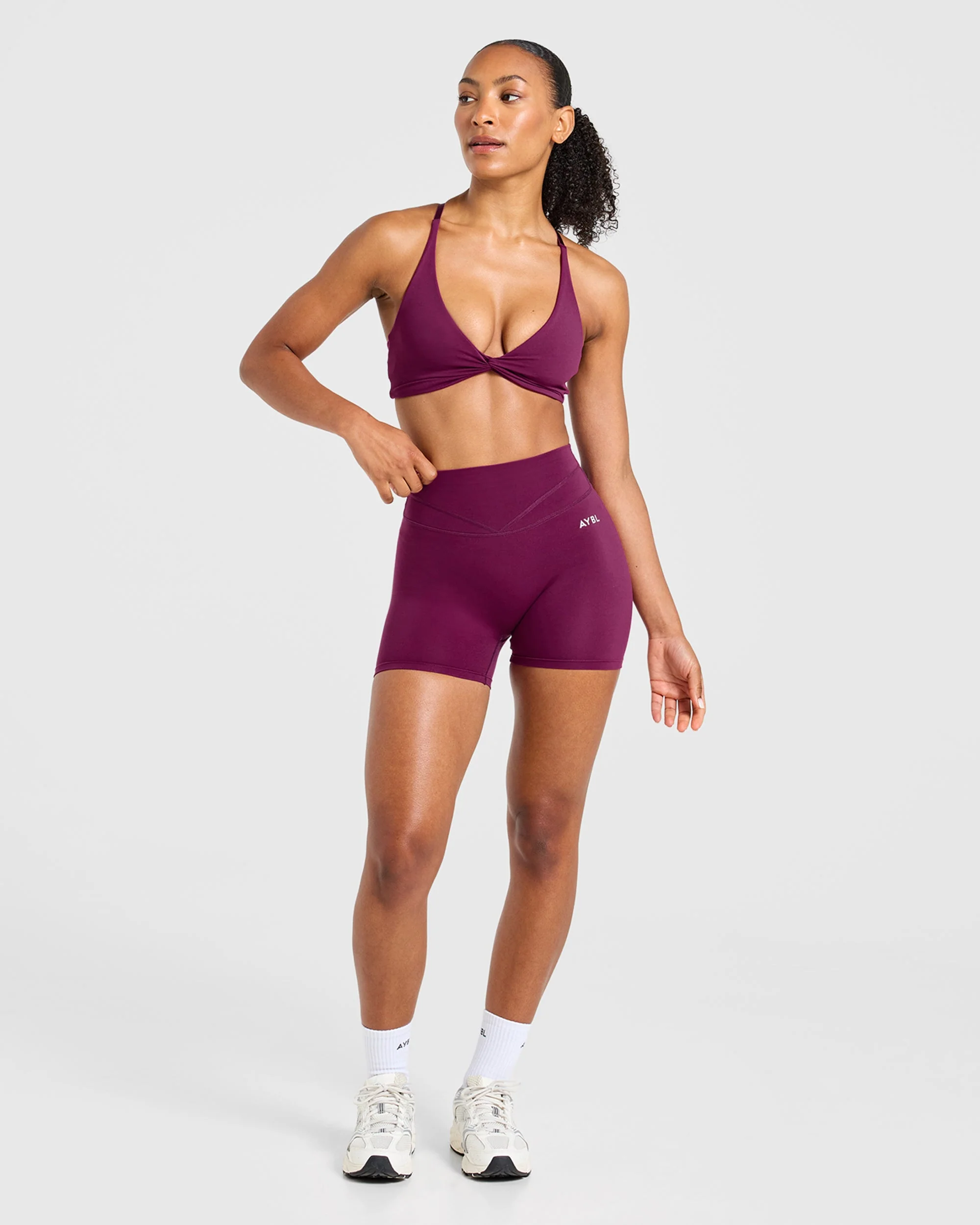 Engage Sports Bra - Rich Plum - Image 3