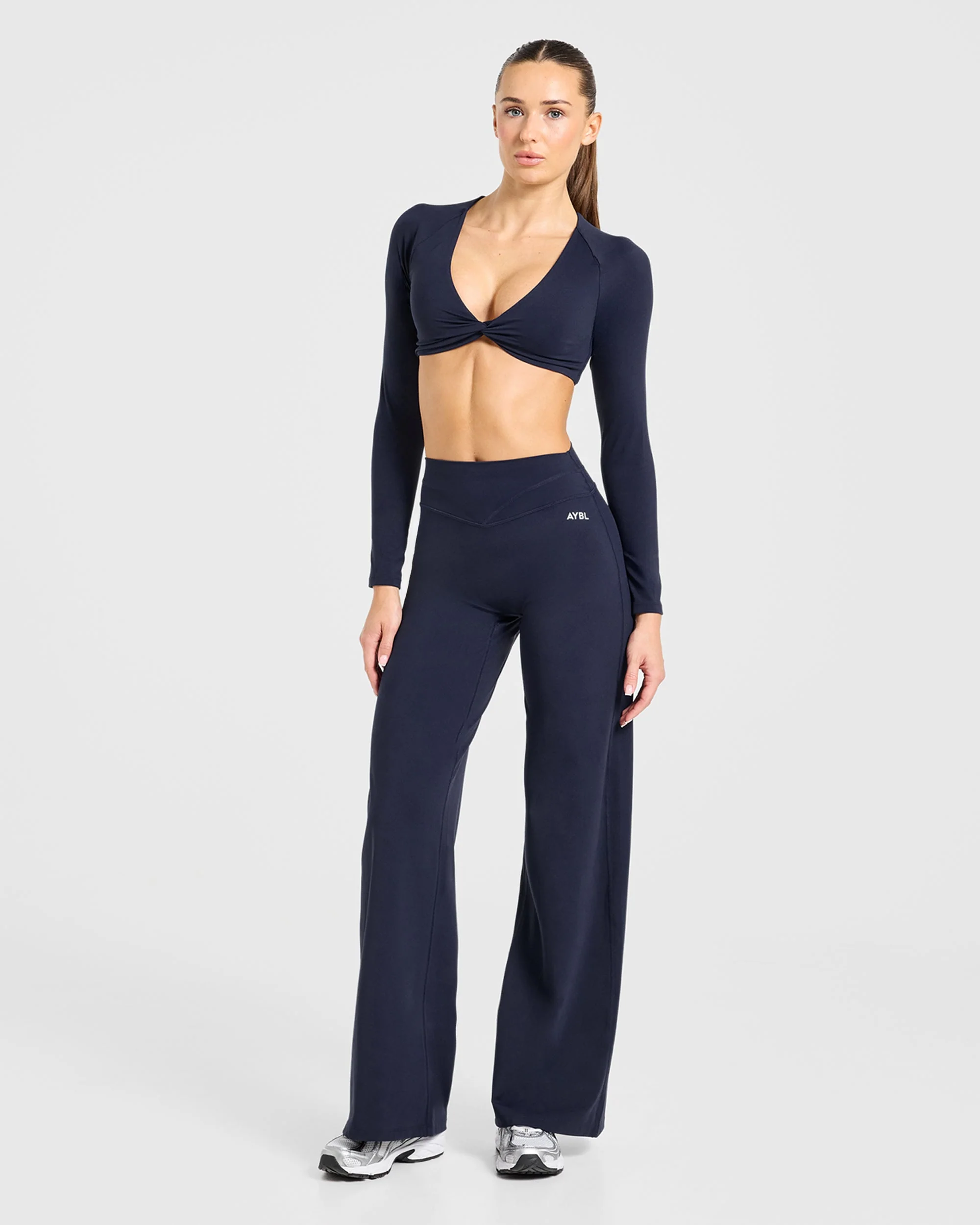 Engage Straight Leg Leggings - Deep Navy - Image 3