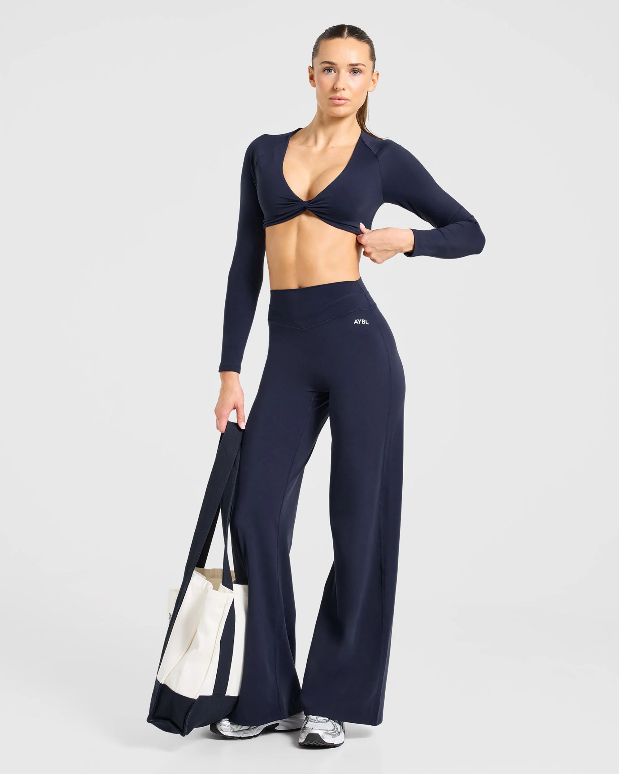 Engage Straight Leg Leggings - Deep Navy - Image 7