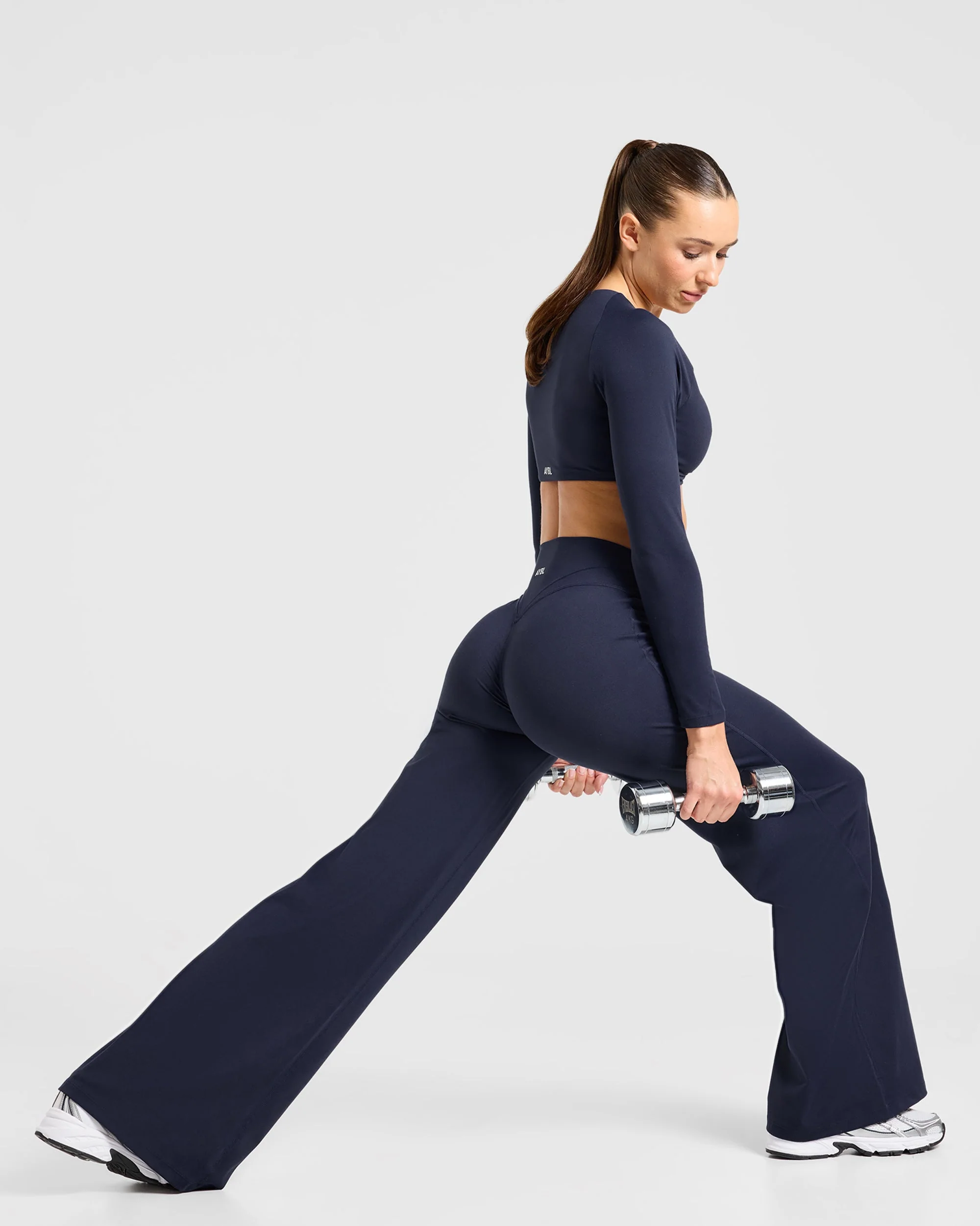 Engage Straight Leg Leggings - Deep Navy - Image 8
