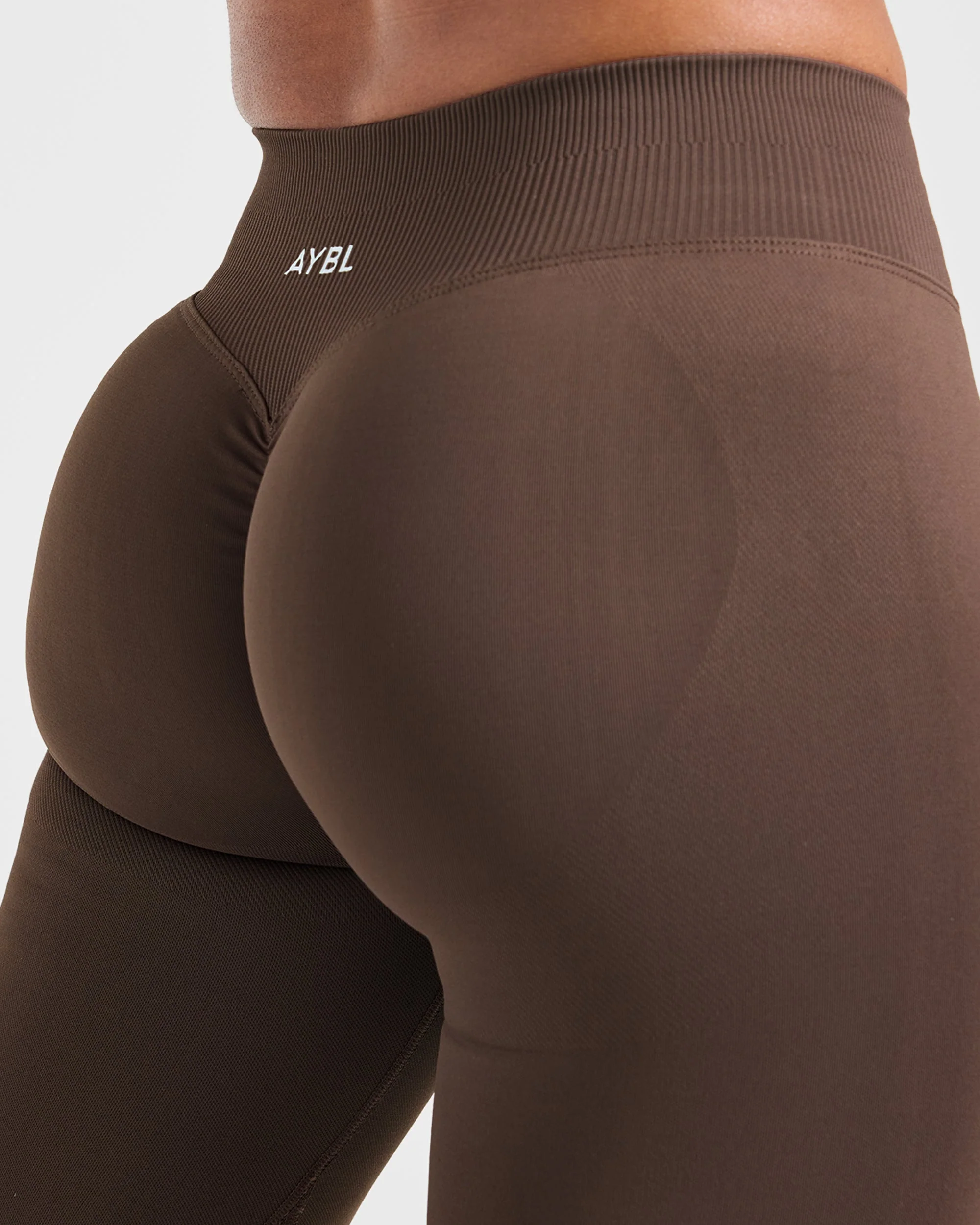 Enhance Seamless Flared Leggings - Bruin - Image 6