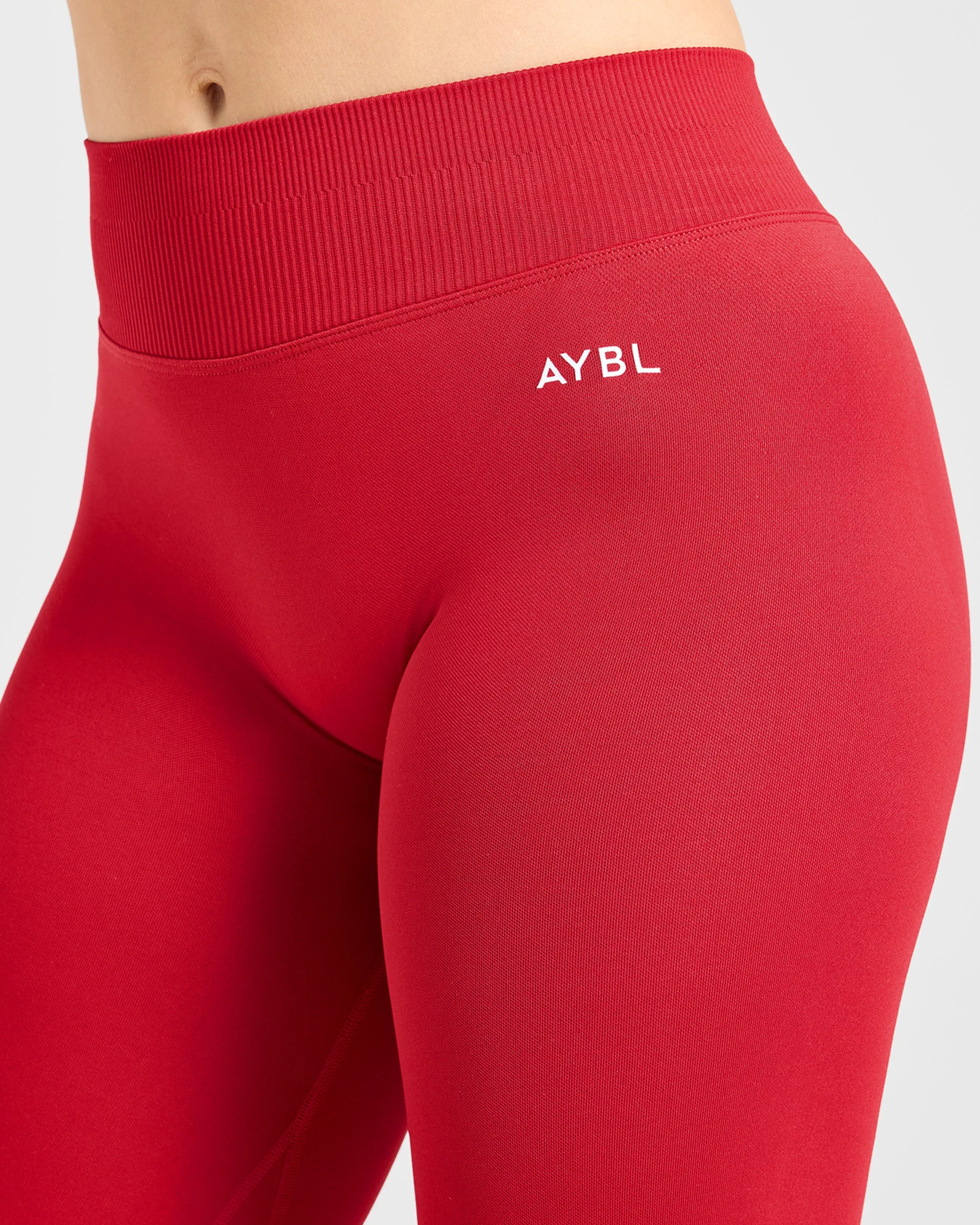 Enhance Seamless Flared Leggings - Rood - Image 5