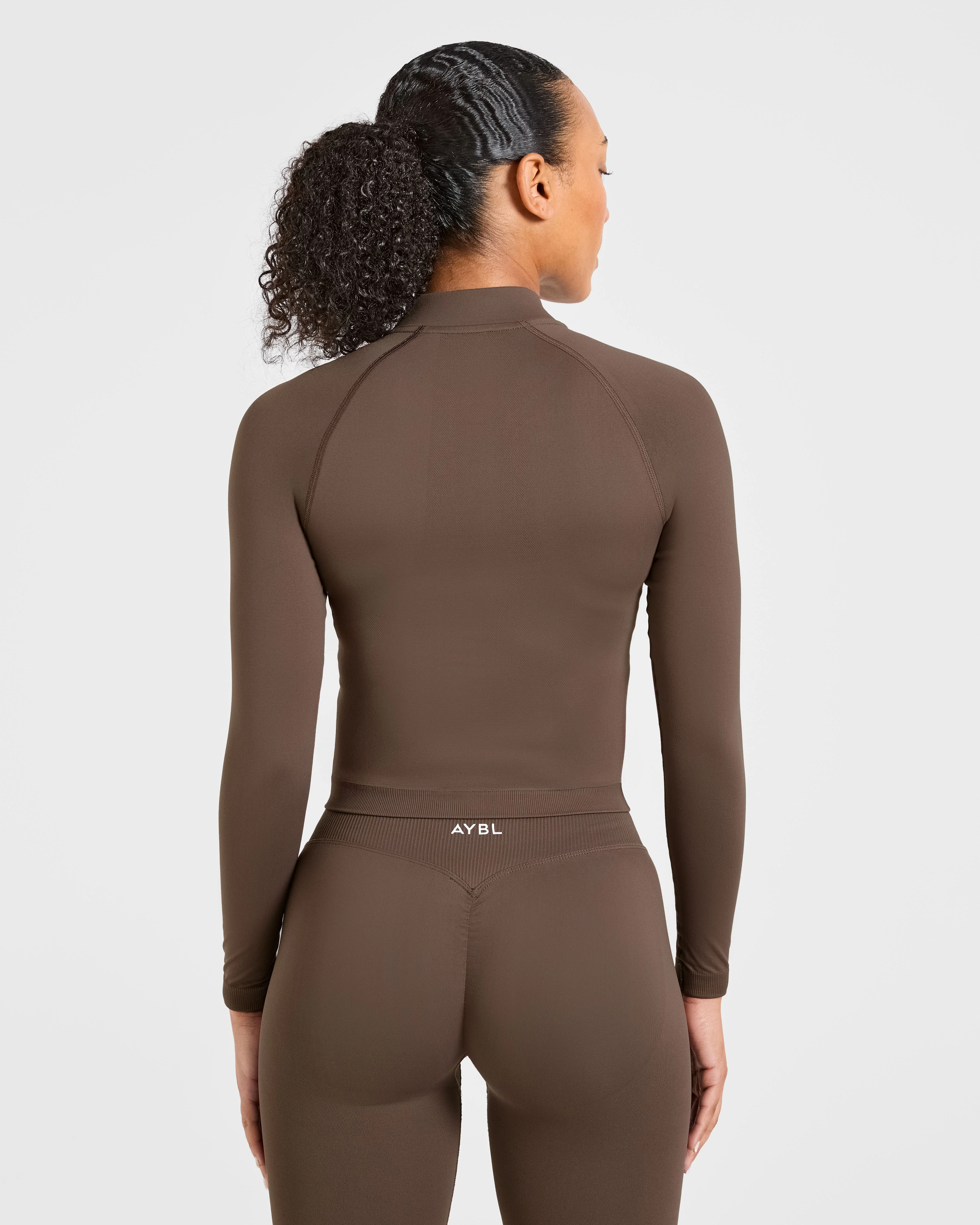 Enhance Seamless Jacket - Bruin - Image 2