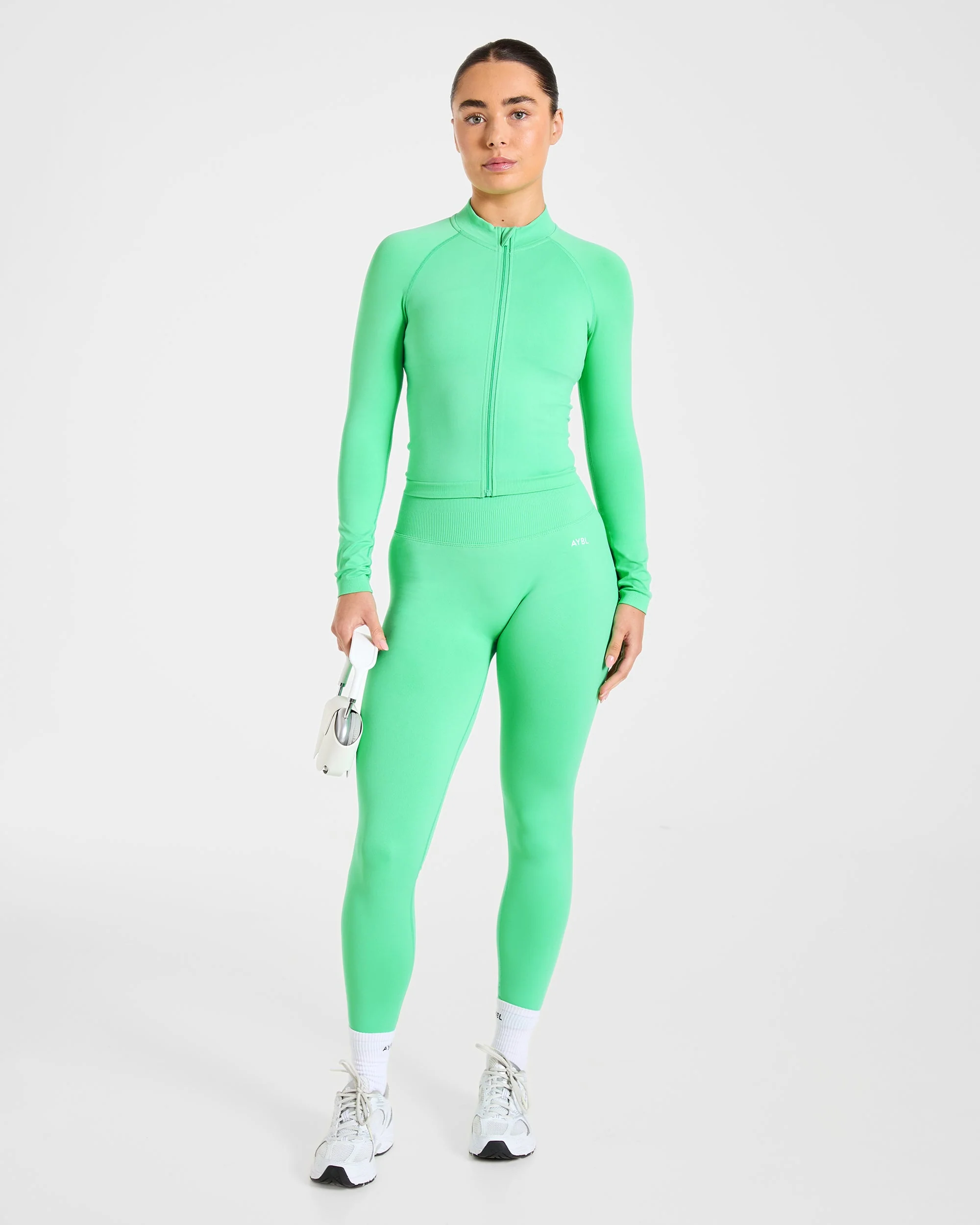 Enhance Seamless Jacket - Mint Groen - Image 8