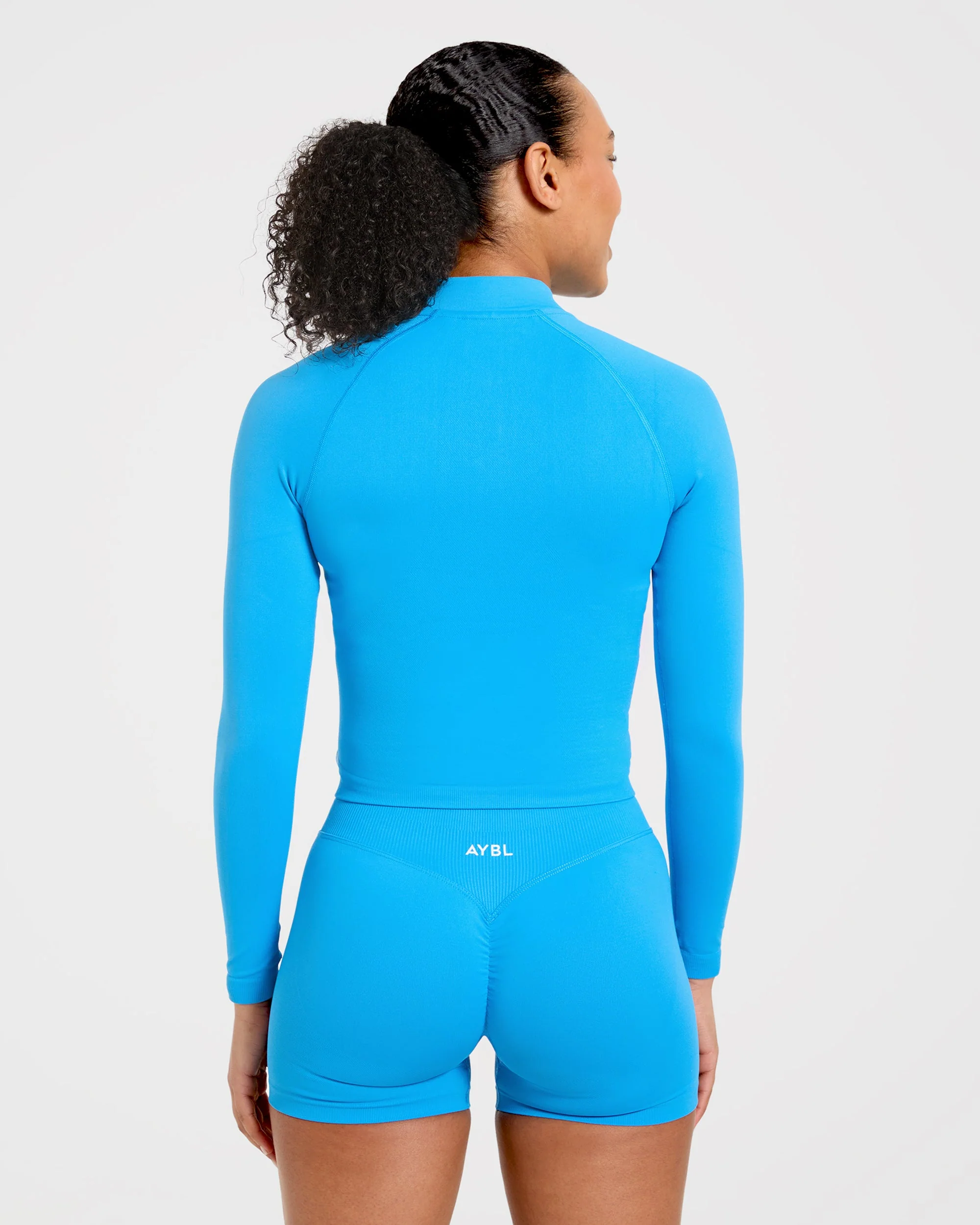 Enhance Seamless Jacket - Summer Cobalt - Image 2