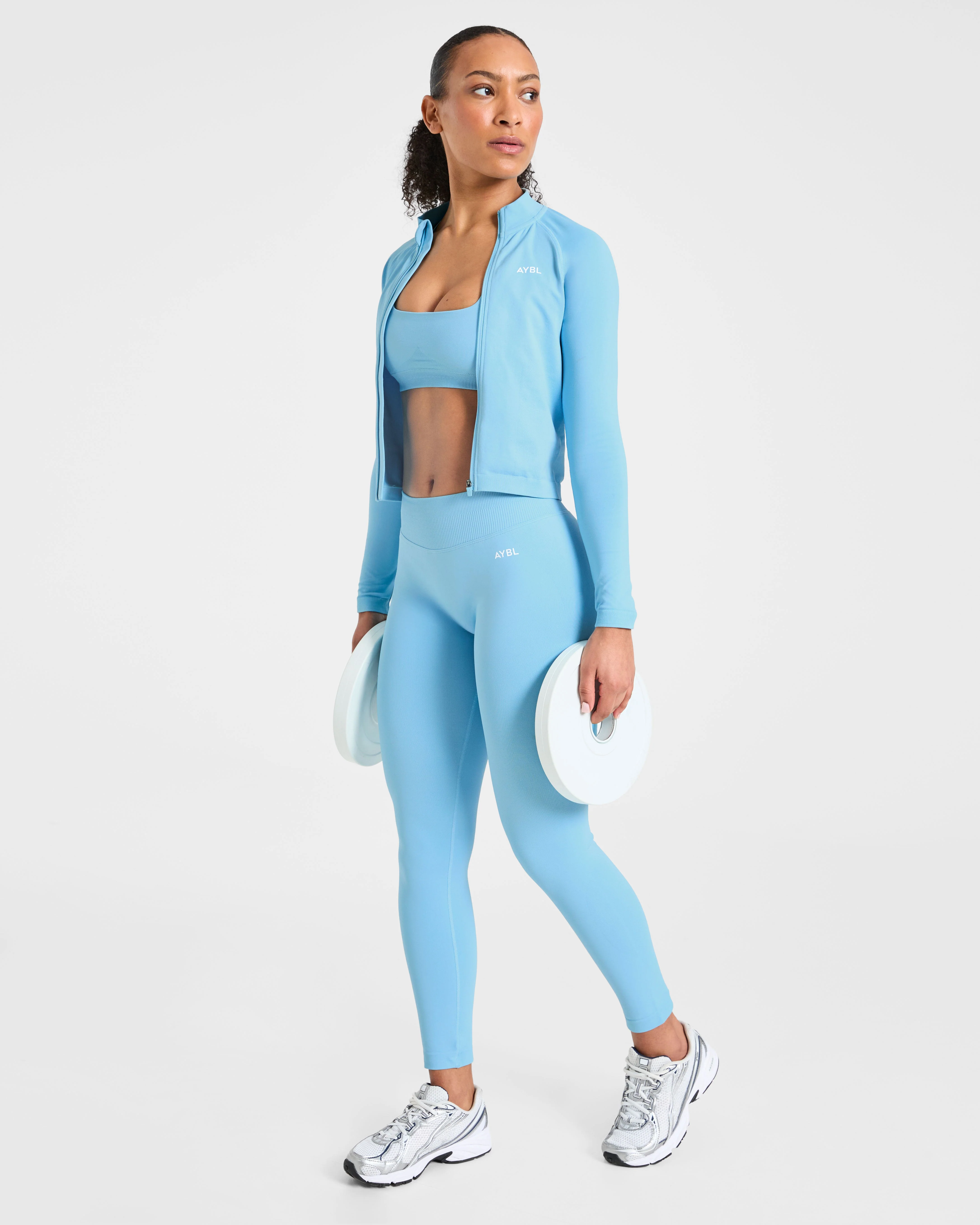 Enhance Seamless Leggings - Powder Blauw - Image 8