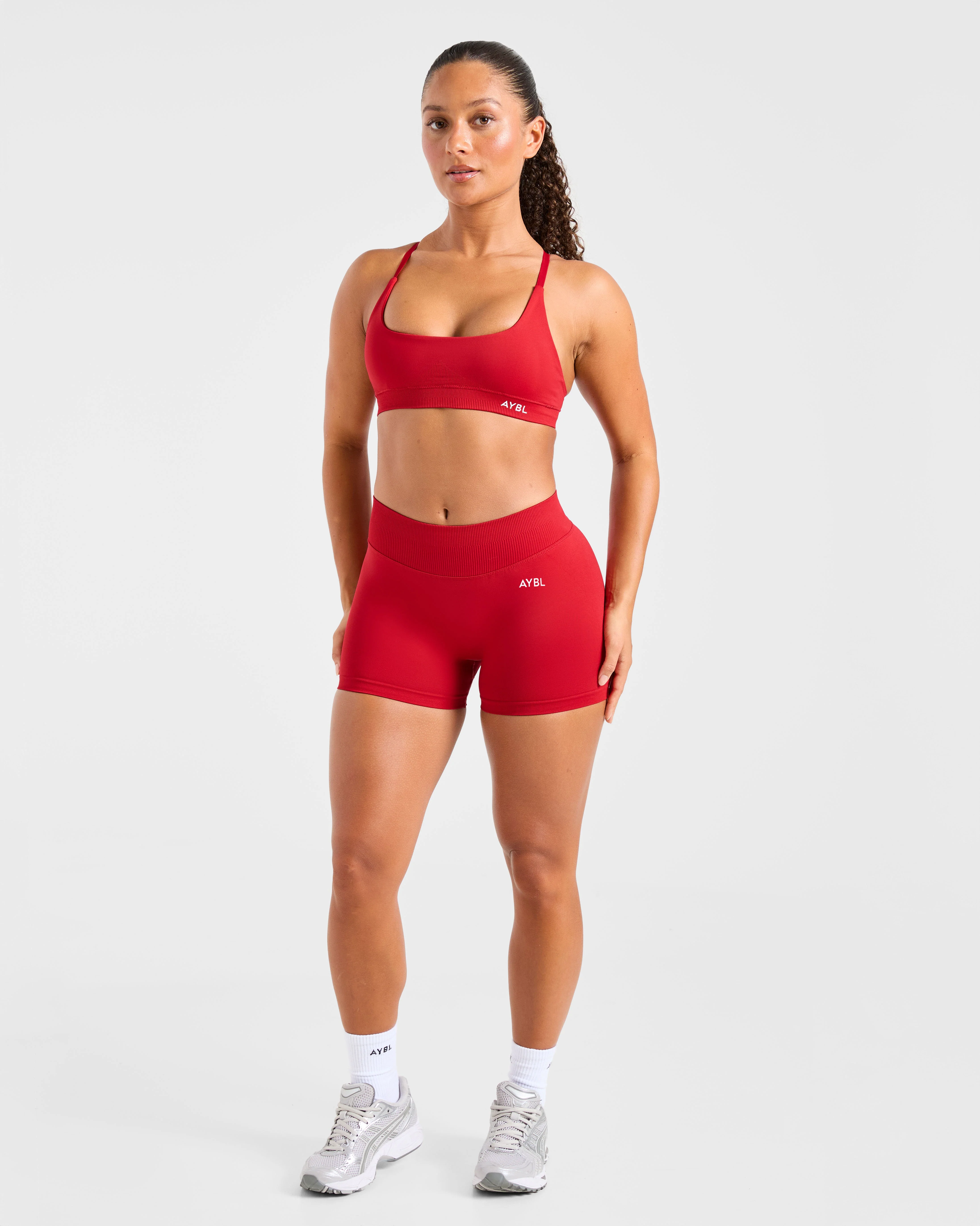 Enhance Seamless Sports Bra - Rood - Image 3