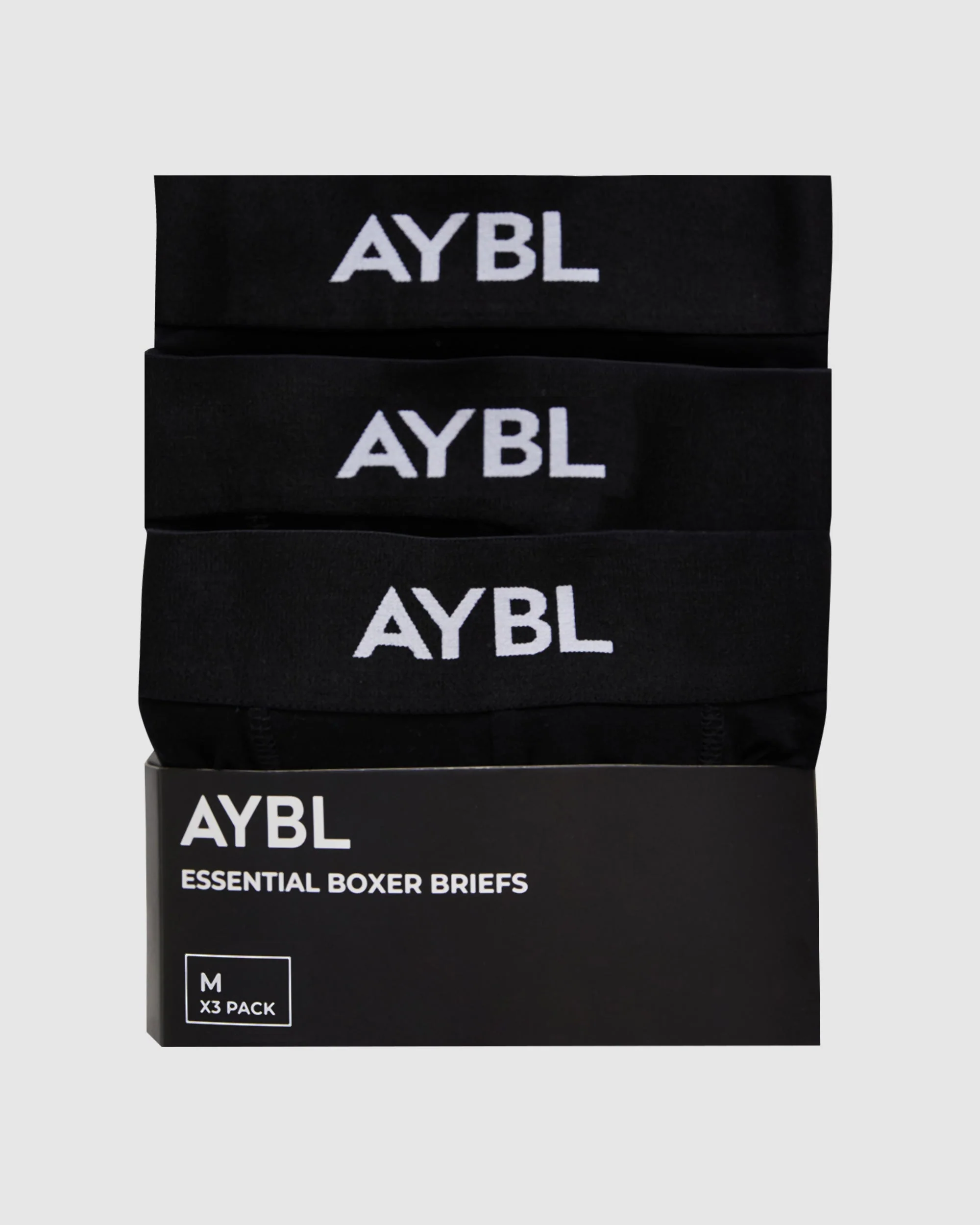 Essential Boxer Brief (3 pack) - Zwart - Image 4
