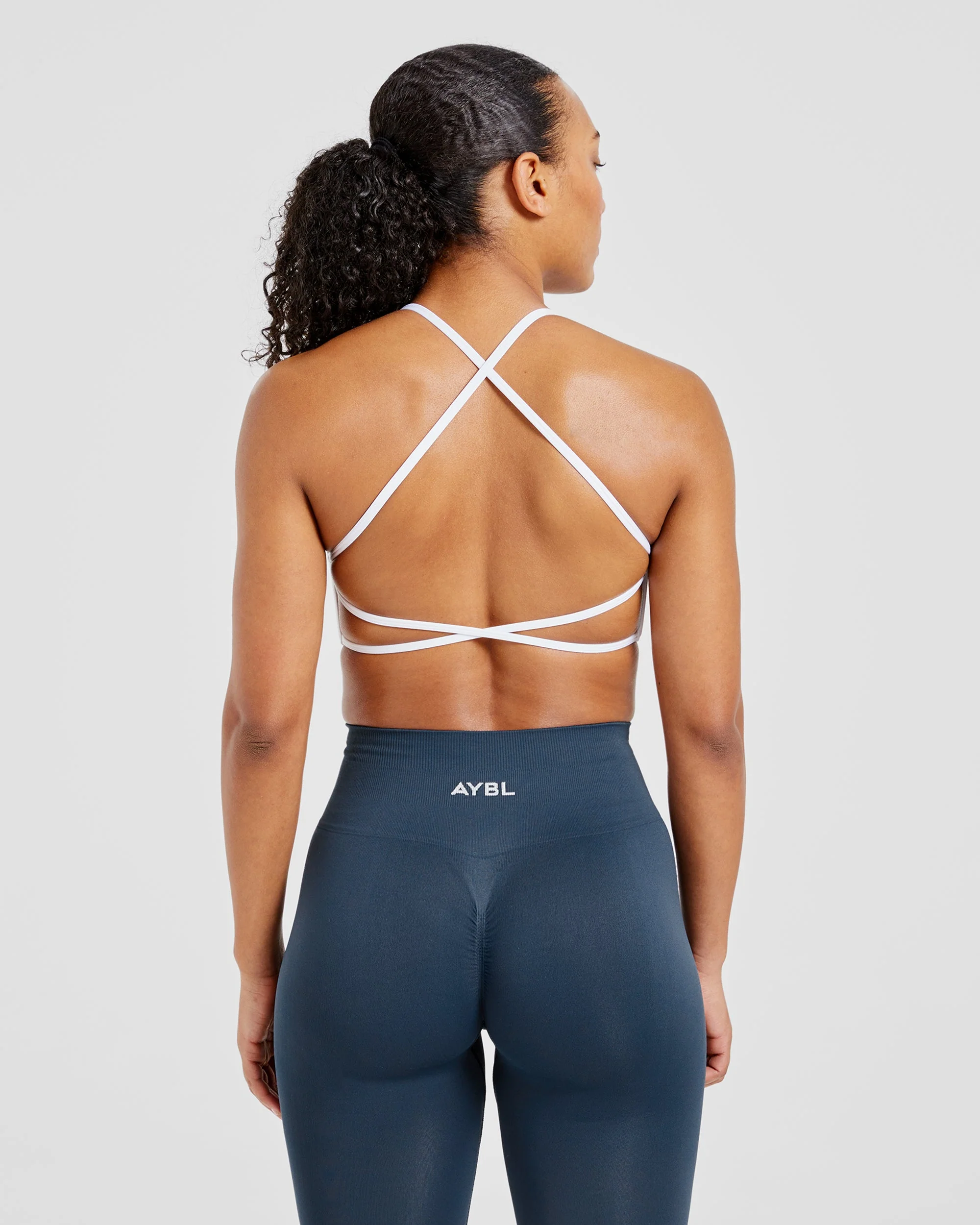 Essential Crossback Sports Bra - Wit - Image 2