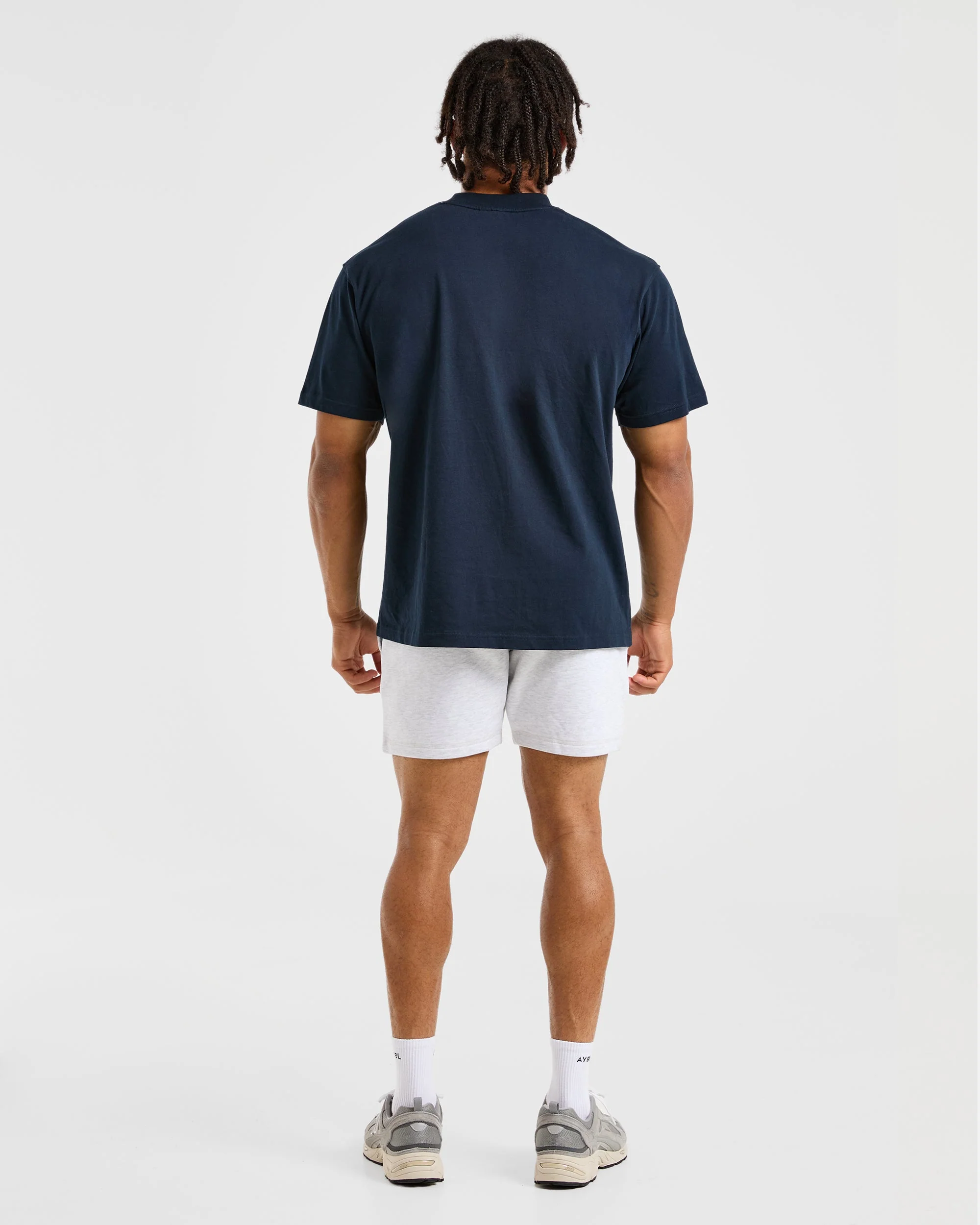 Essential Lightweight 5" Shorts - Grijs Marl - Image 4