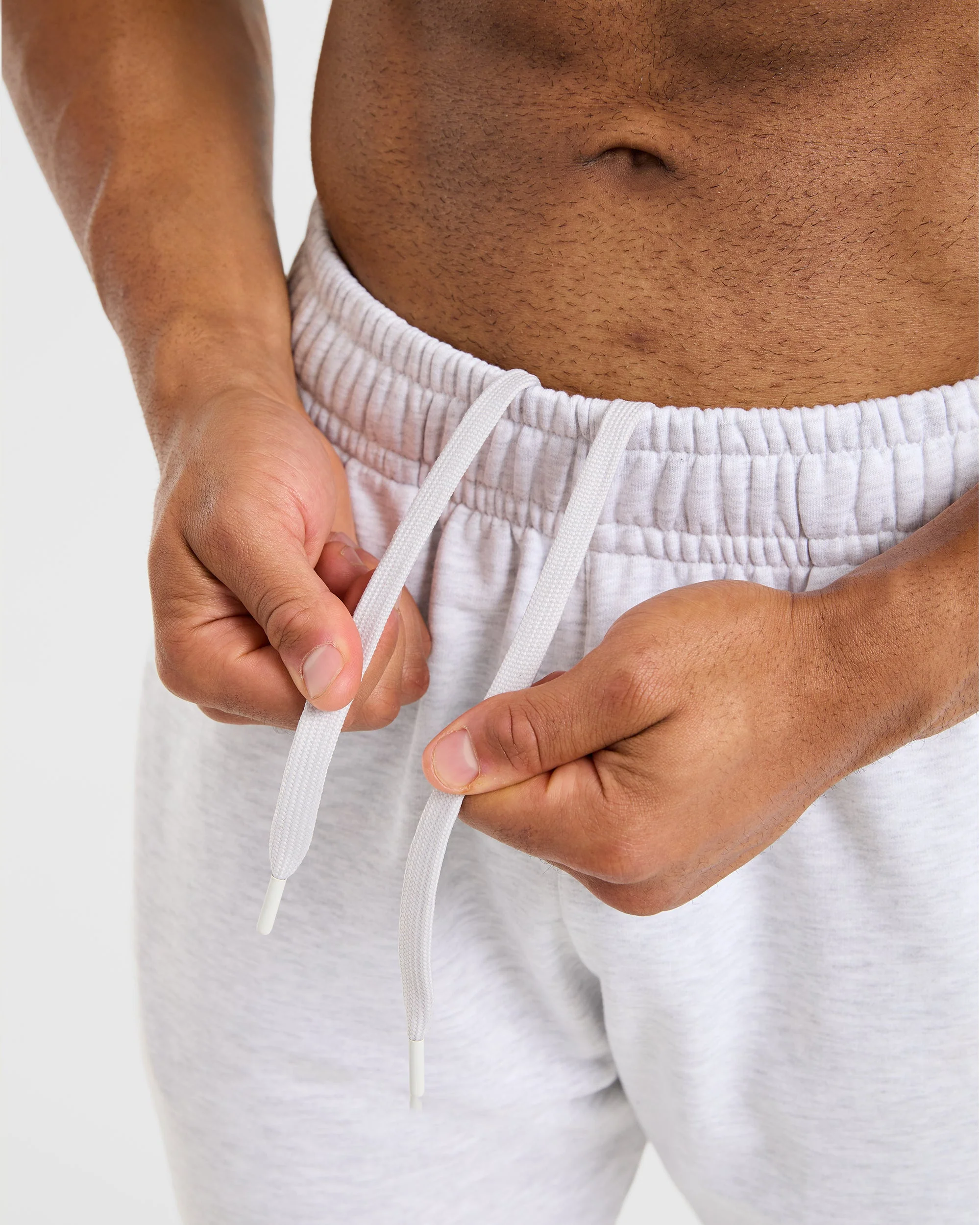 Essential Lightweight Joggers - Grijs Marl - Image 6