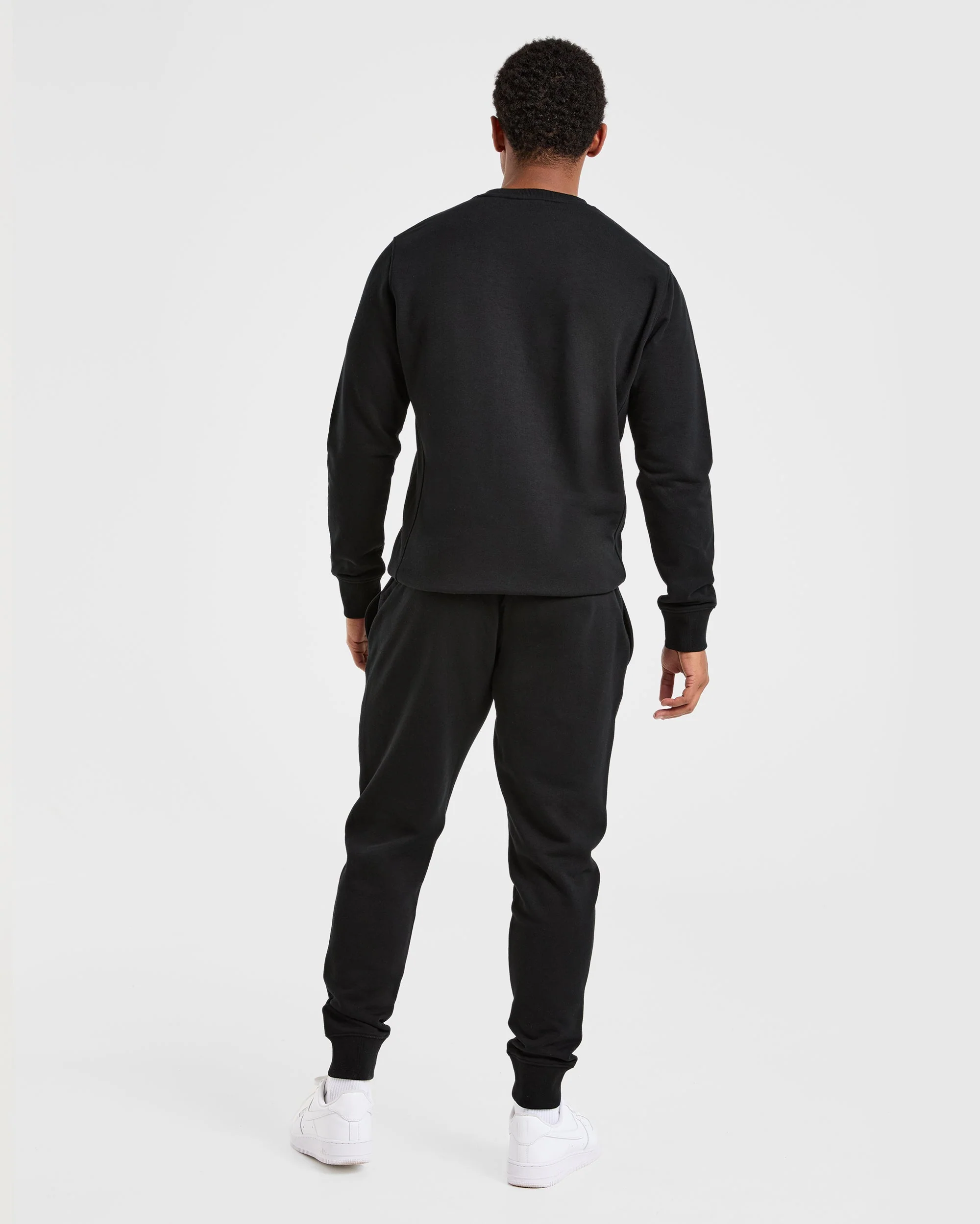 Essential Lightweight Sweater - Zwart - Image 4