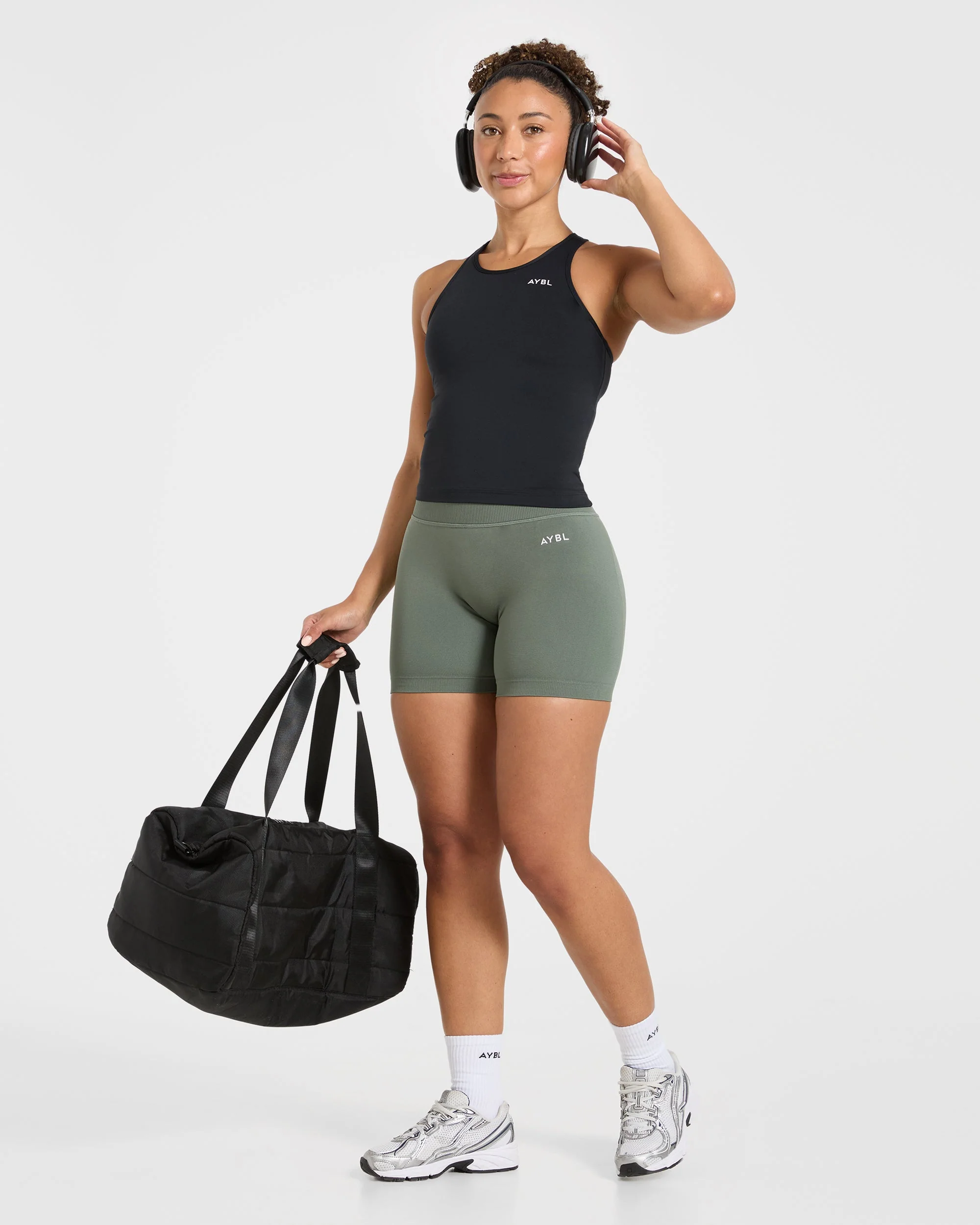 Essential Racerback Tank Top - Zwart - Image 7