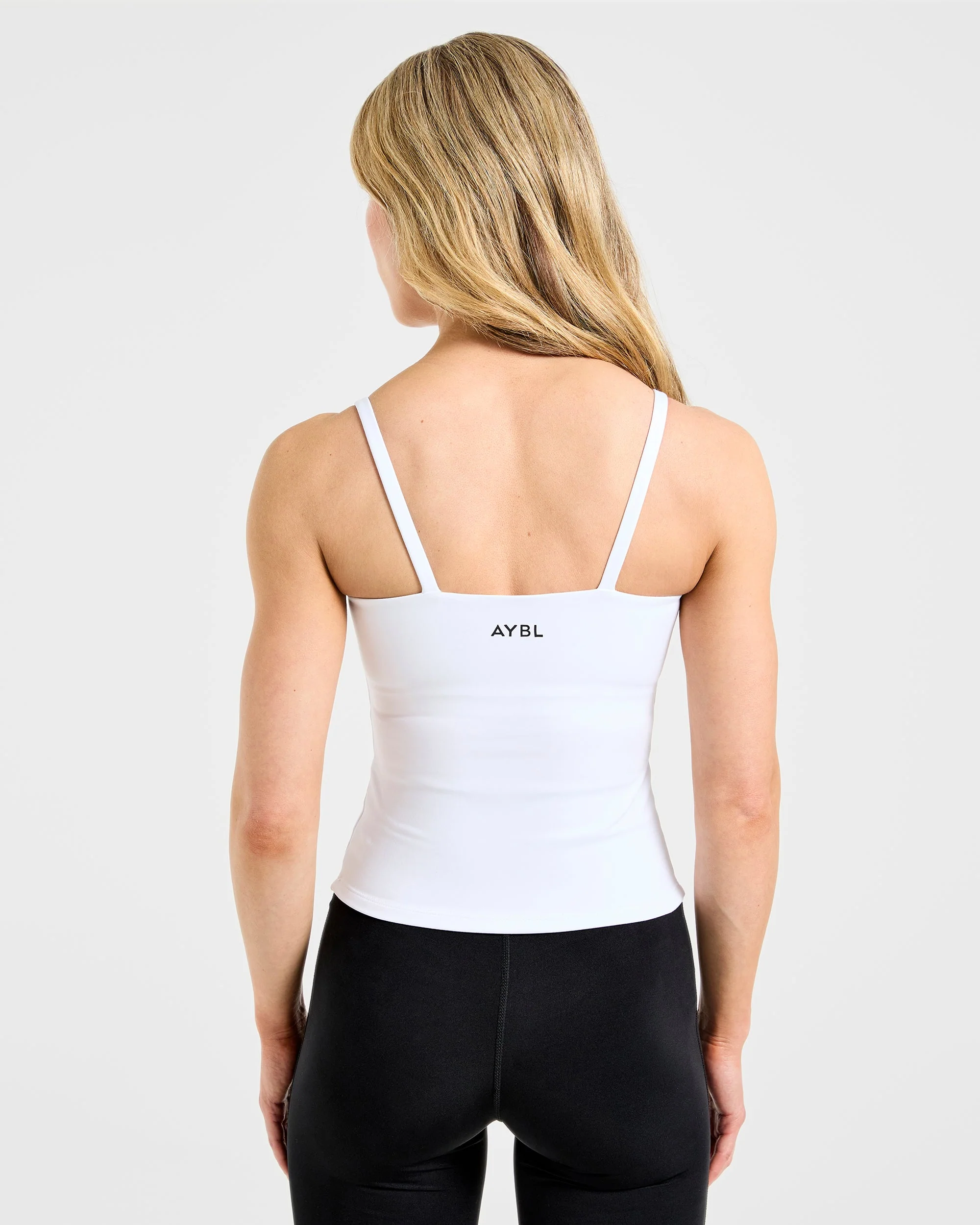 Essential Strappy Tank Top - Wit - Image 2