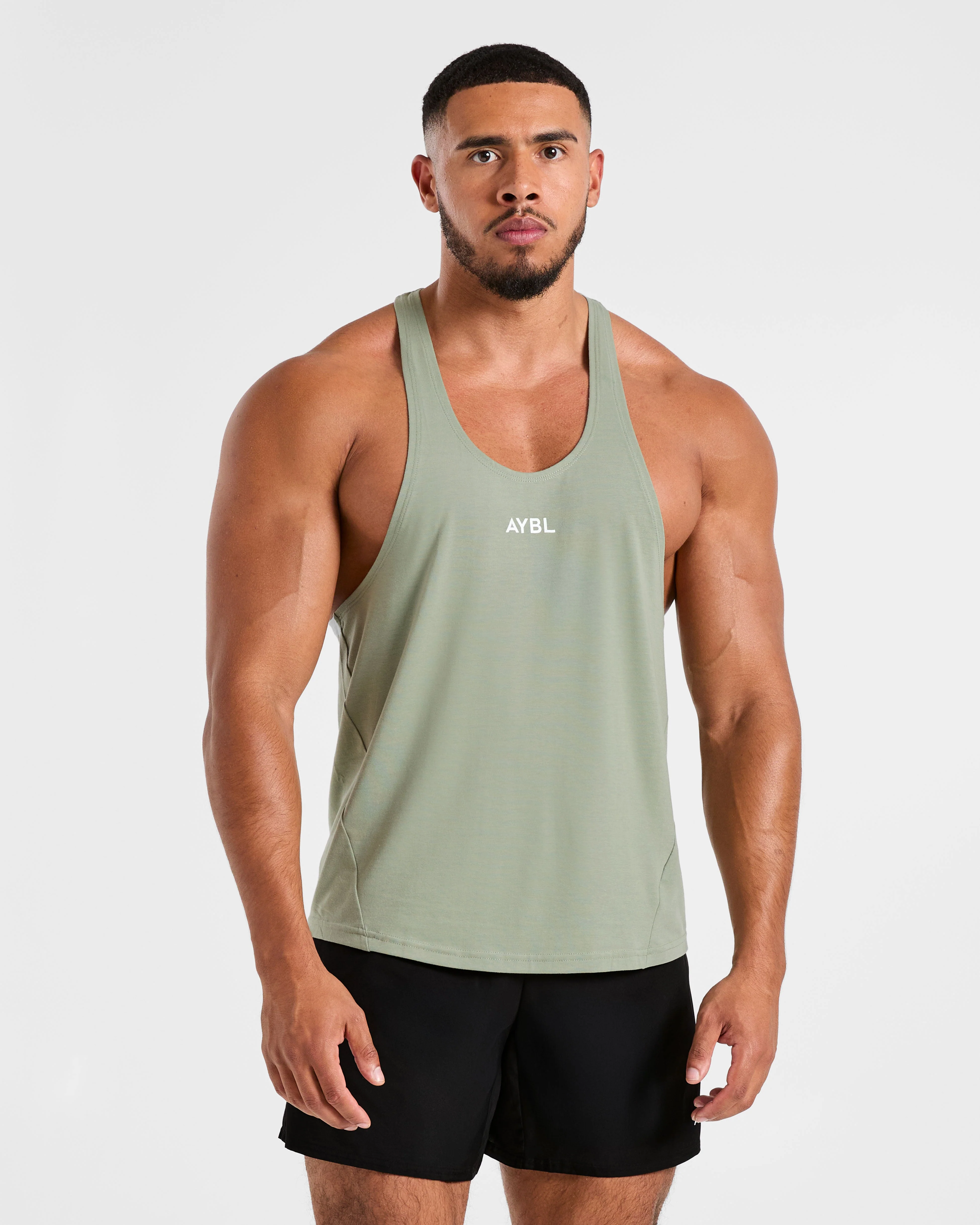 Essential Stringer - Muted Groen
