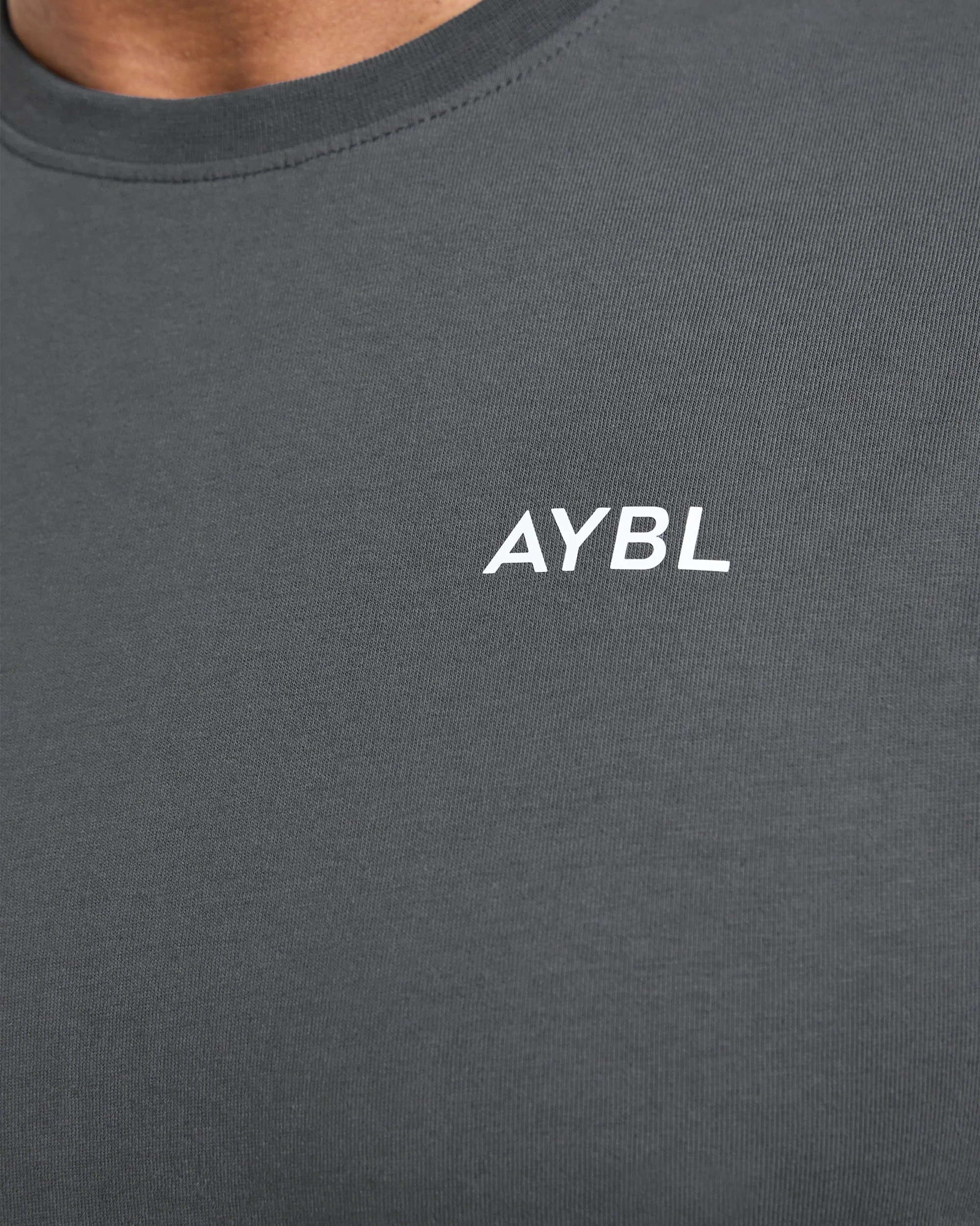 Essential T Shirt - Smoke Grijs - Image 5