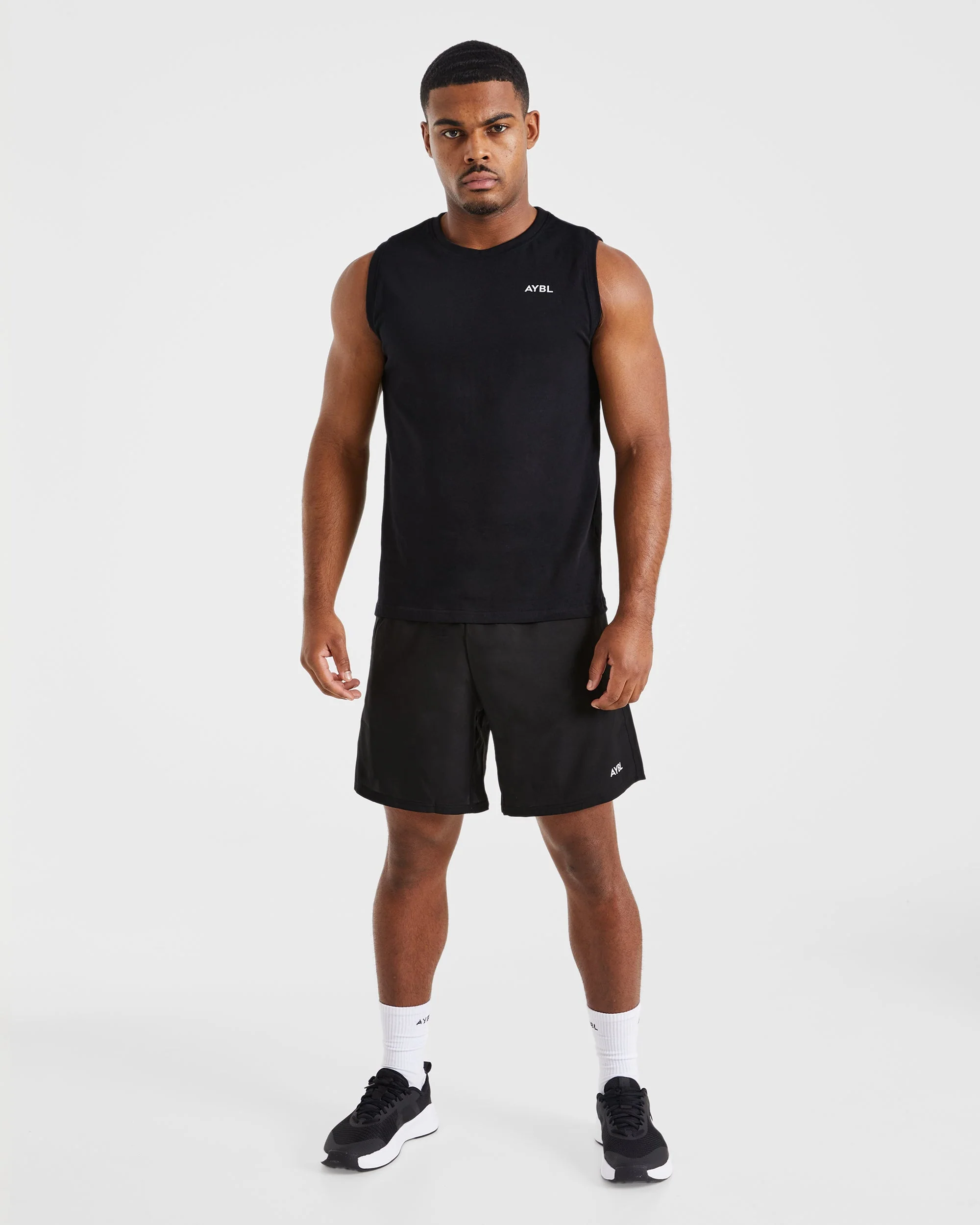 Essential Tank - Zwart - Image 3