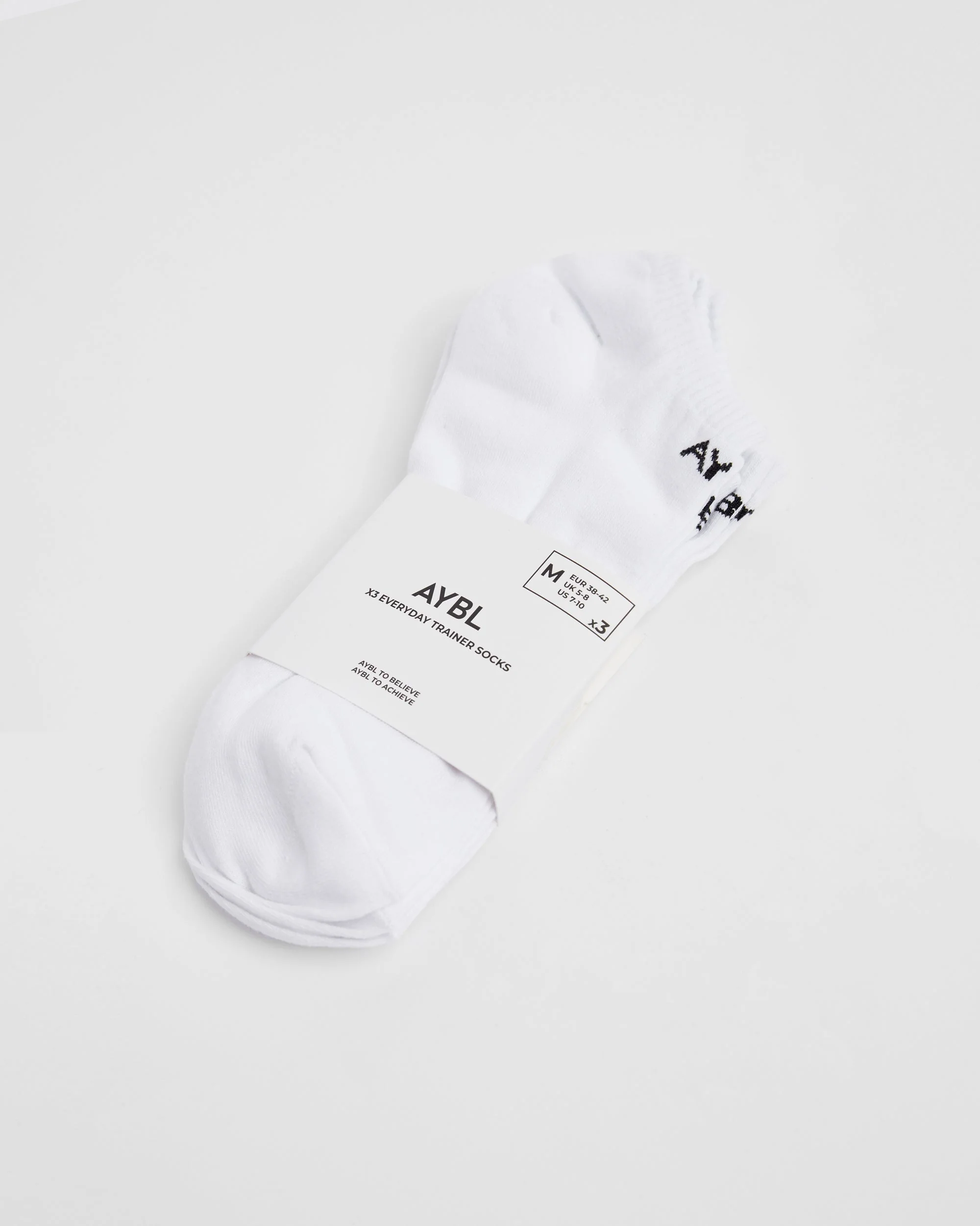 Everyday Trainer Socks (3 Pack) - Wit - Image 4