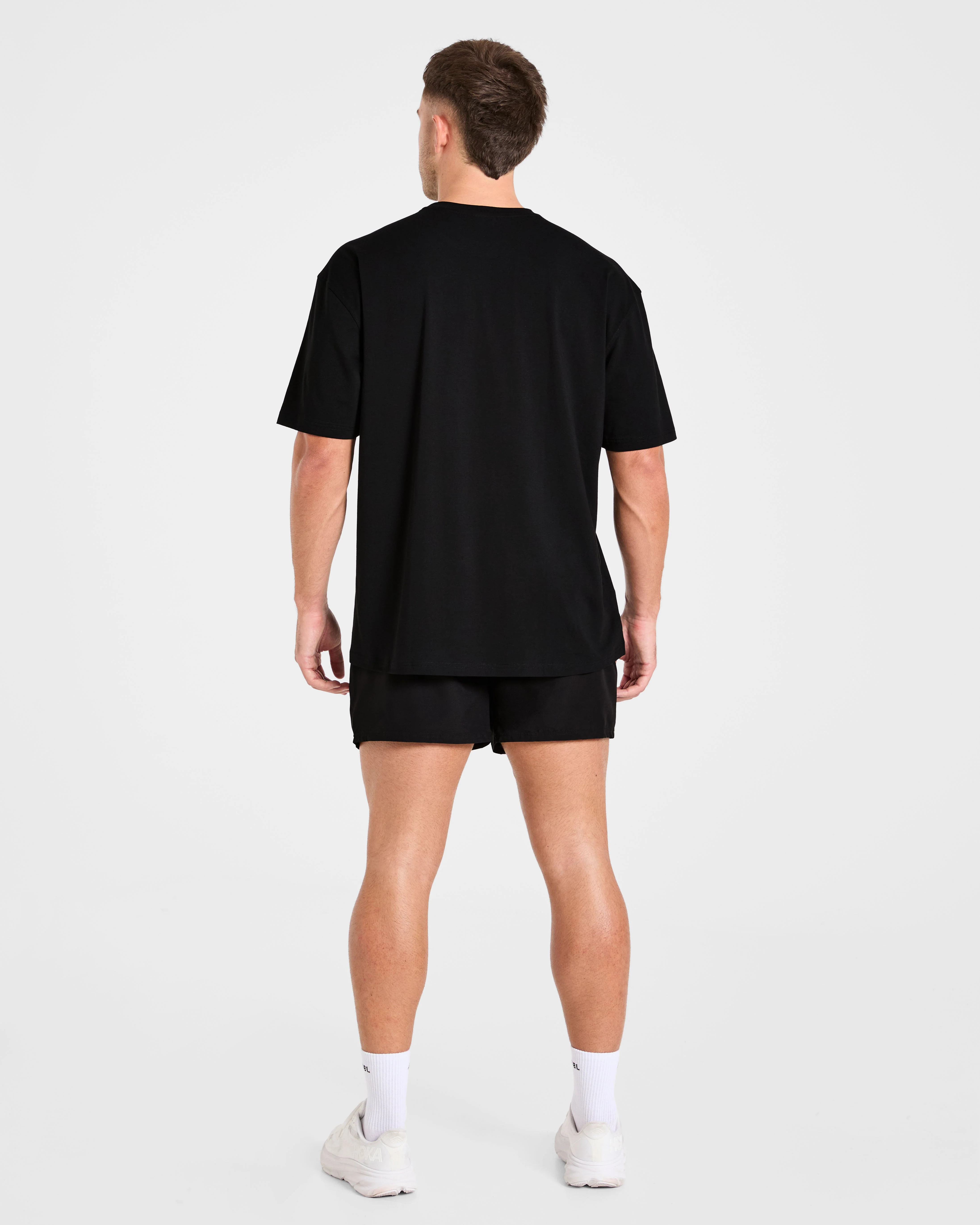 Force Oversized T Shirt - Zwart - Image 4