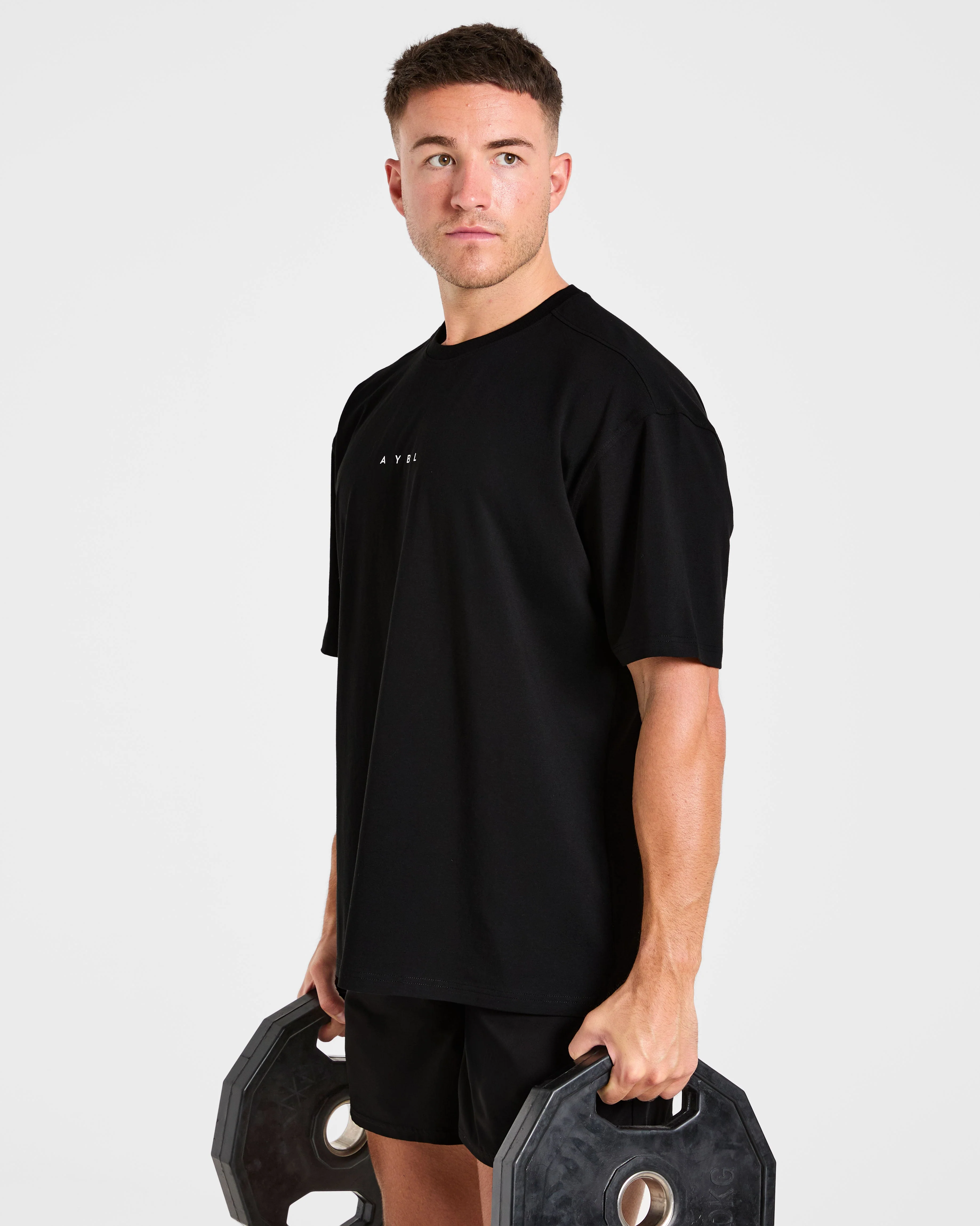 Force Oversized T Shirt - Zwart - Image 8
