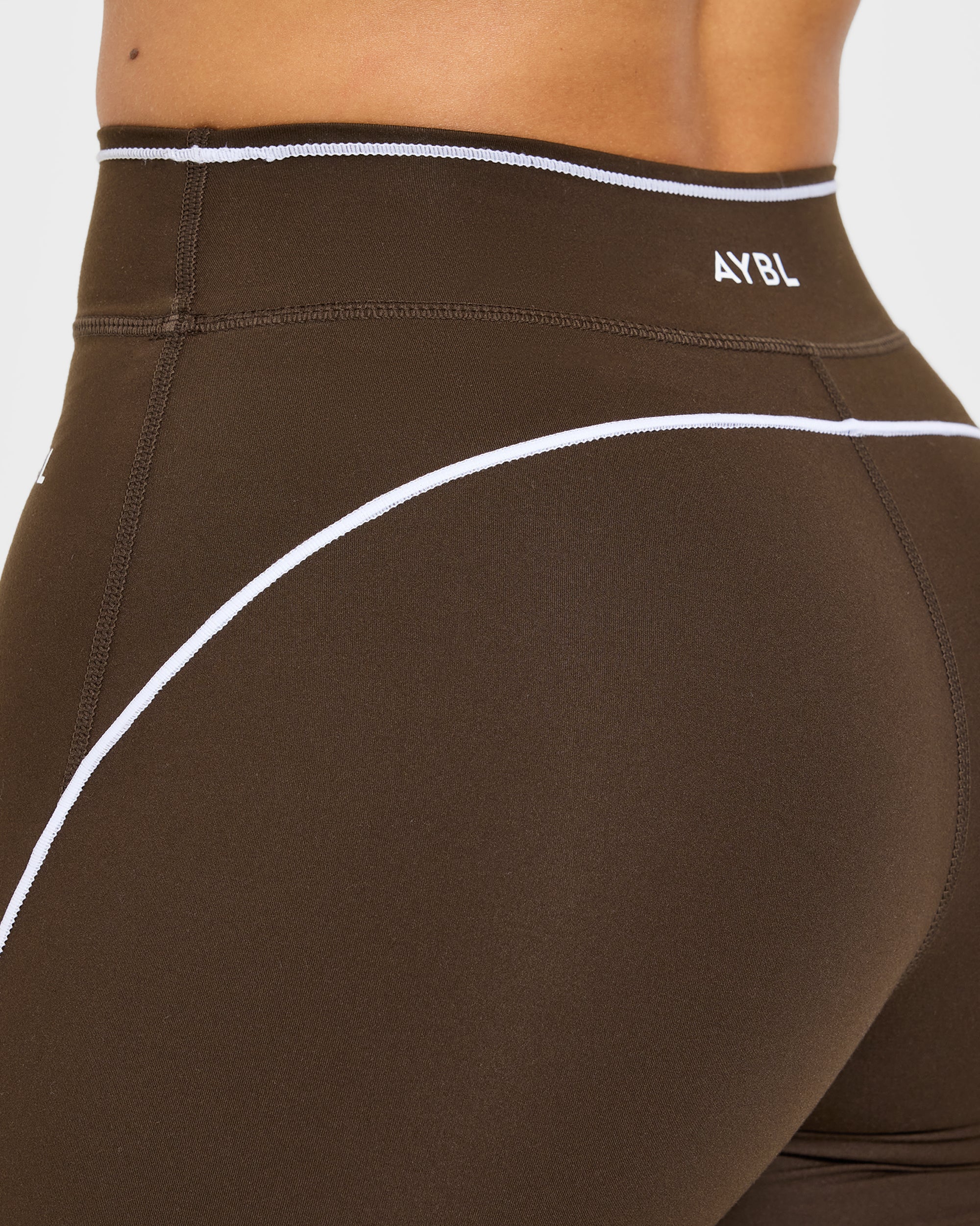 Form Flared Leggings - Coffee Bean - Image 6