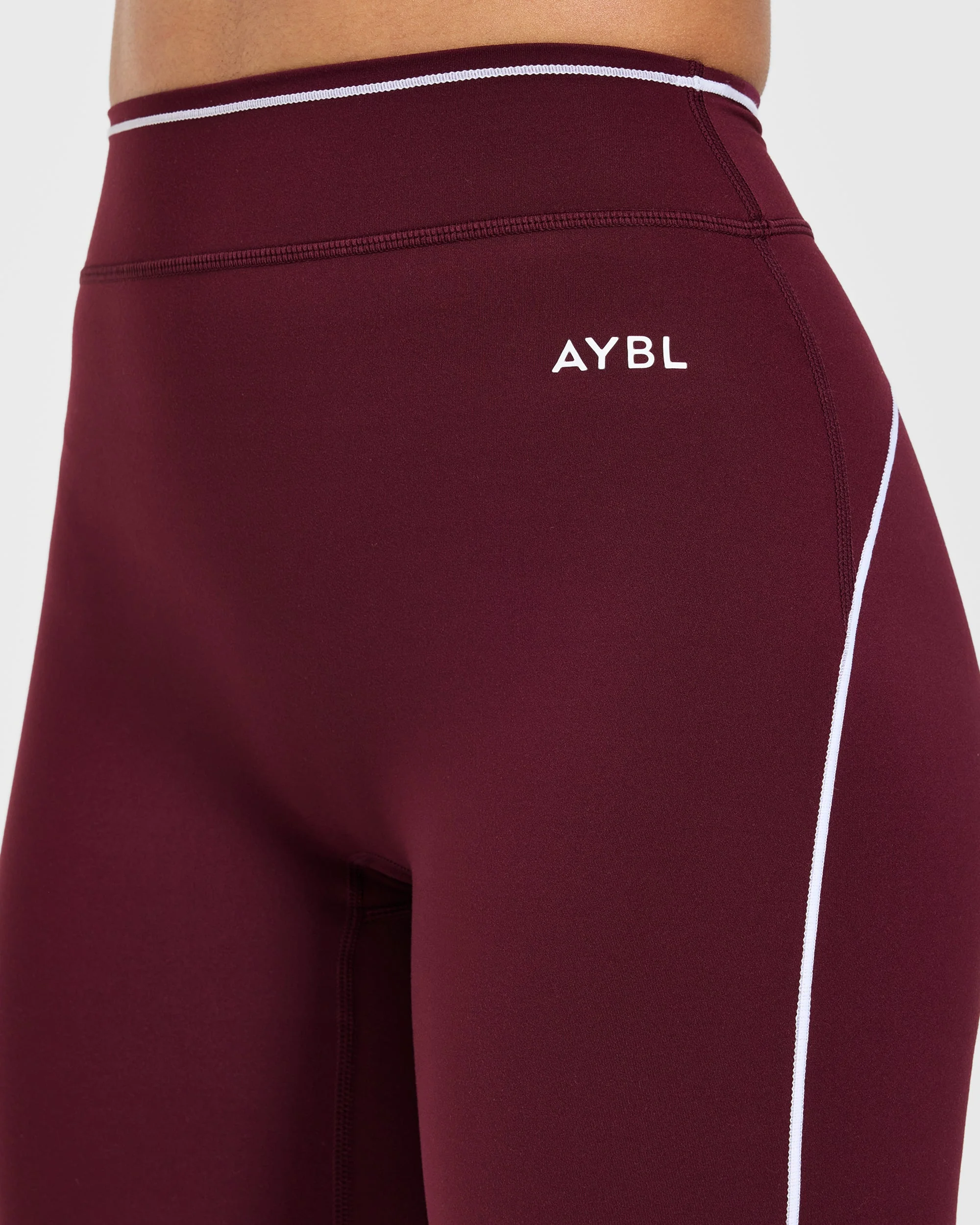Form Flared Leggings - Deep Mulberry - Image 5