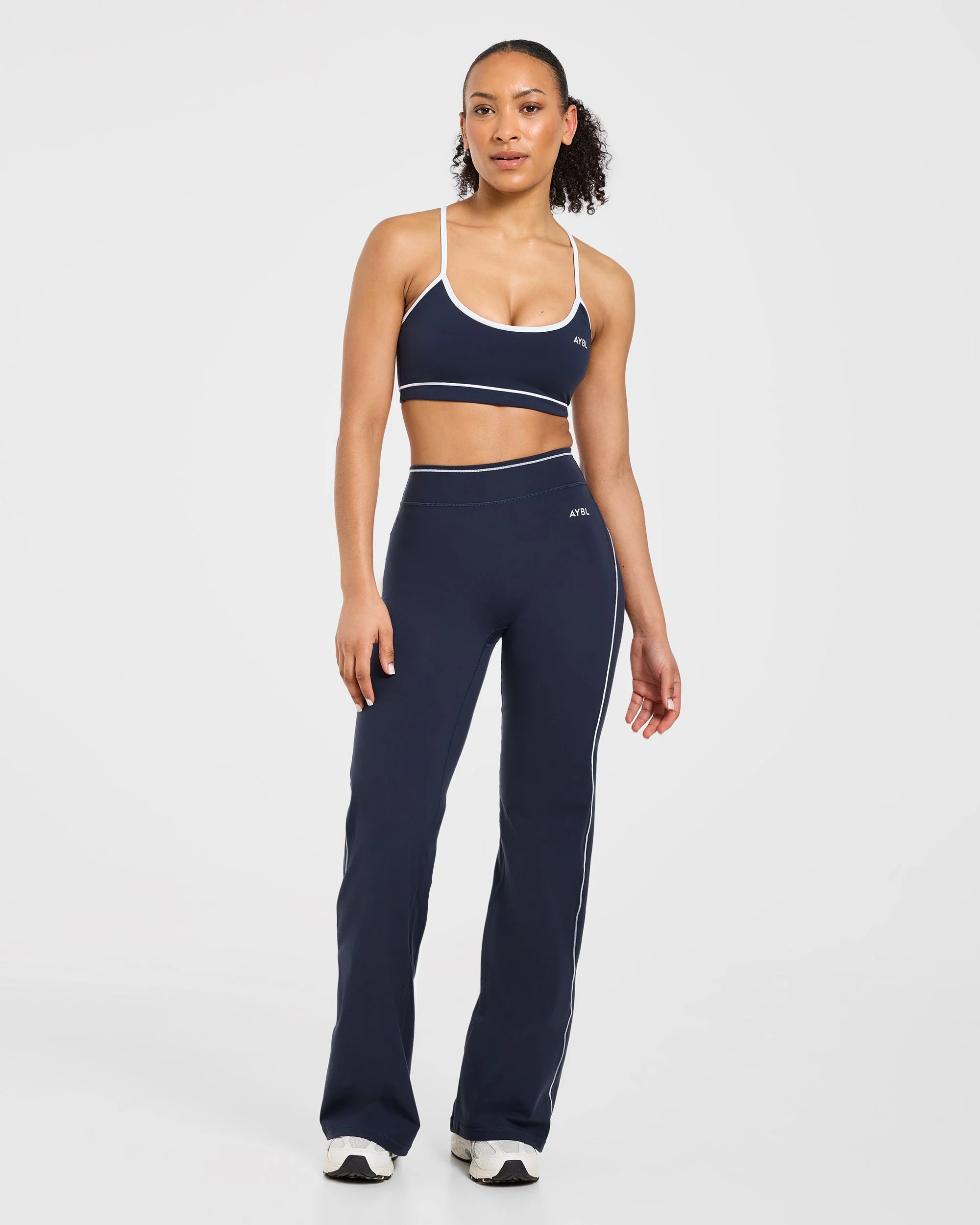 Form Flared Leggings - Muted Navy - Image 3
