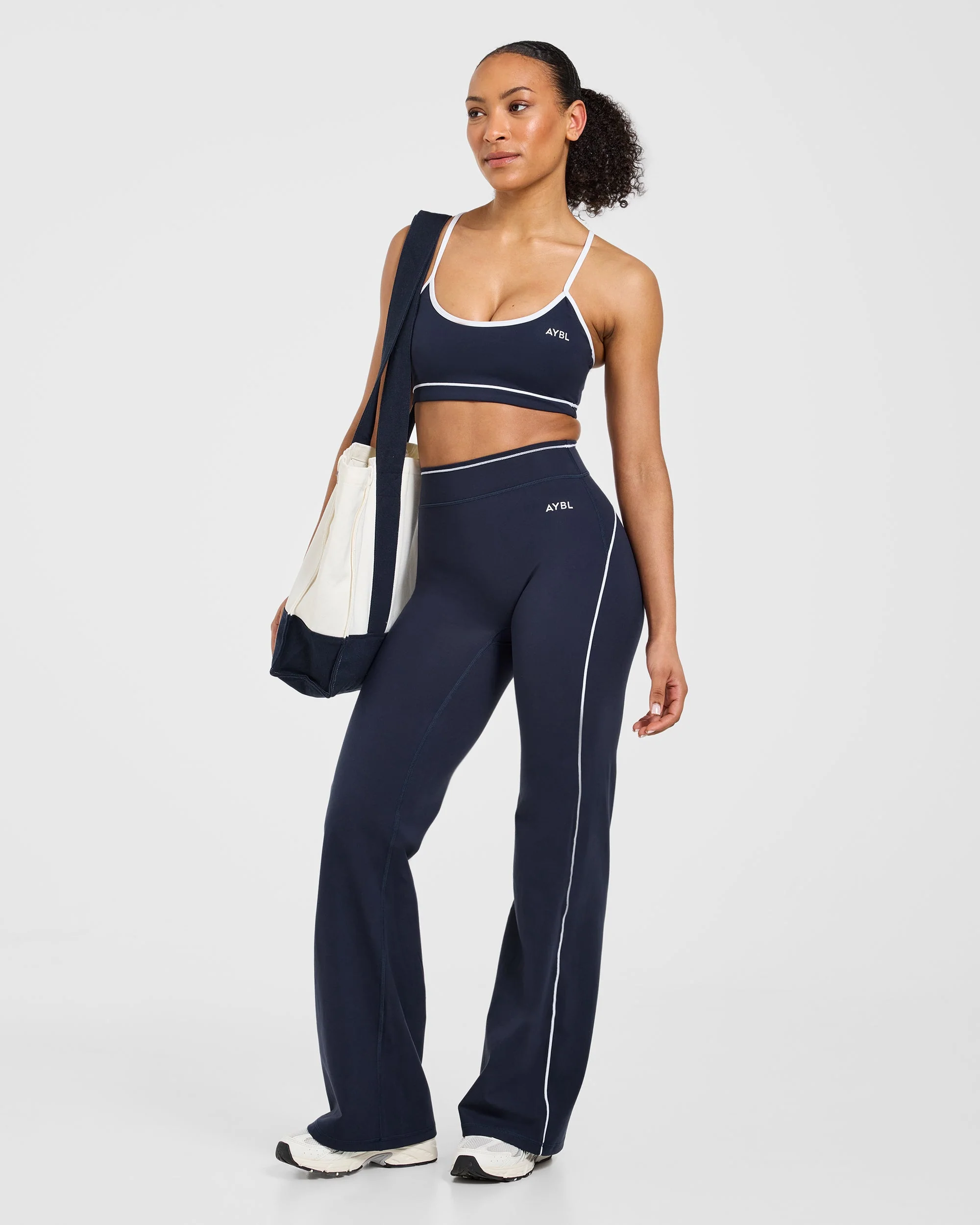 Form Flared Leggings - Muted Navy - Image 7