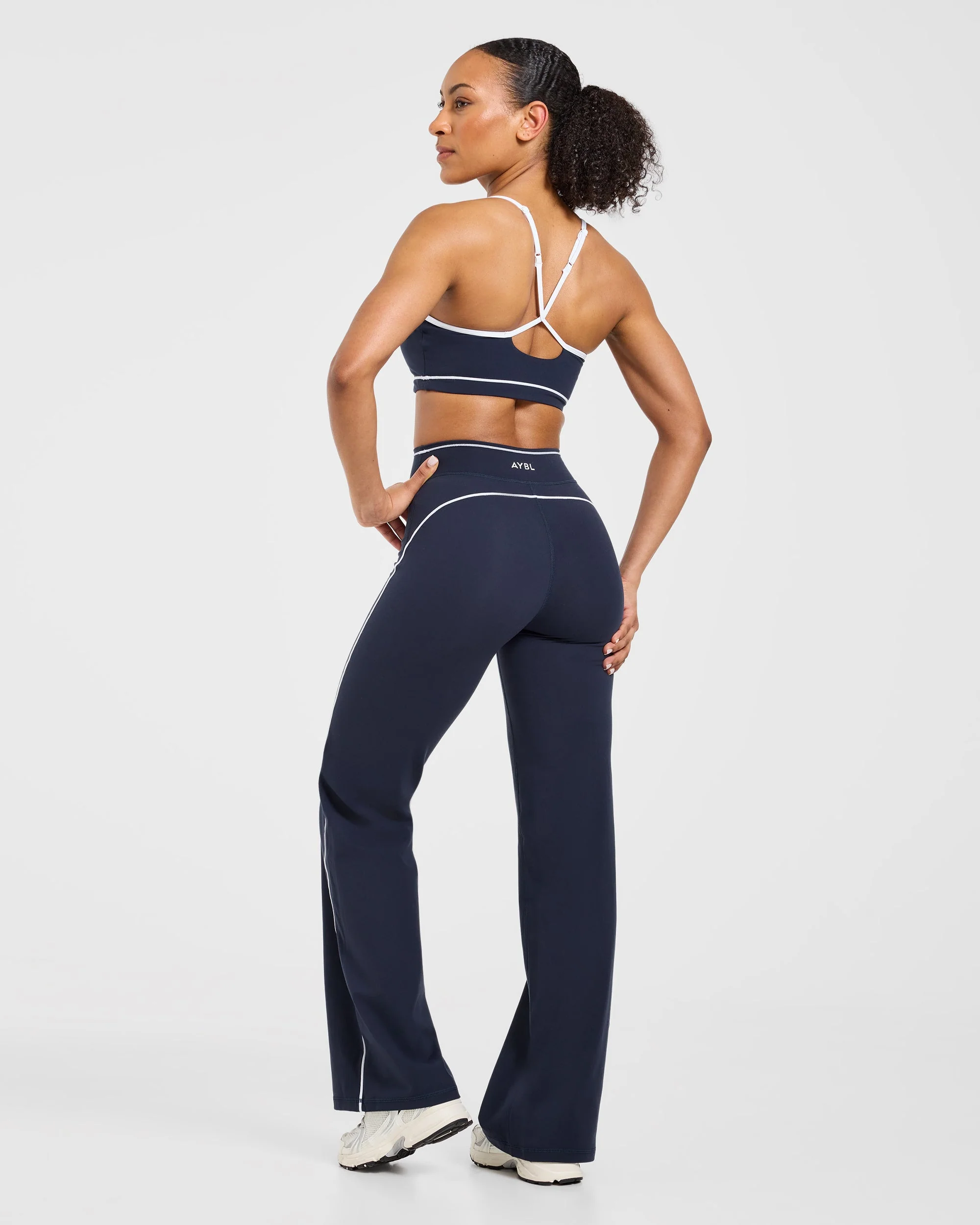 Form Flared Leggings - Muted Navy - Image 8