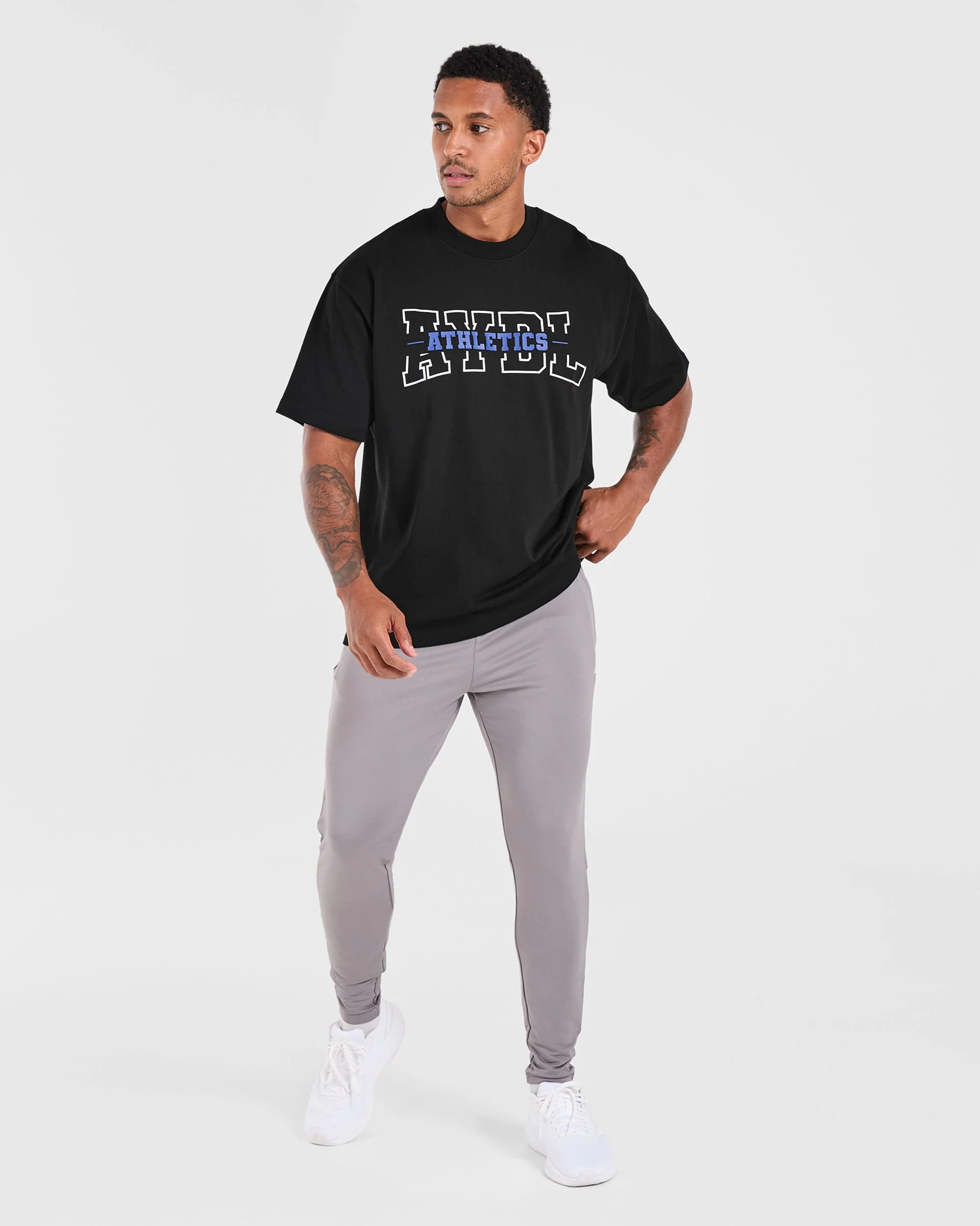 Fraction Joggers - Light Grijs - Image 3