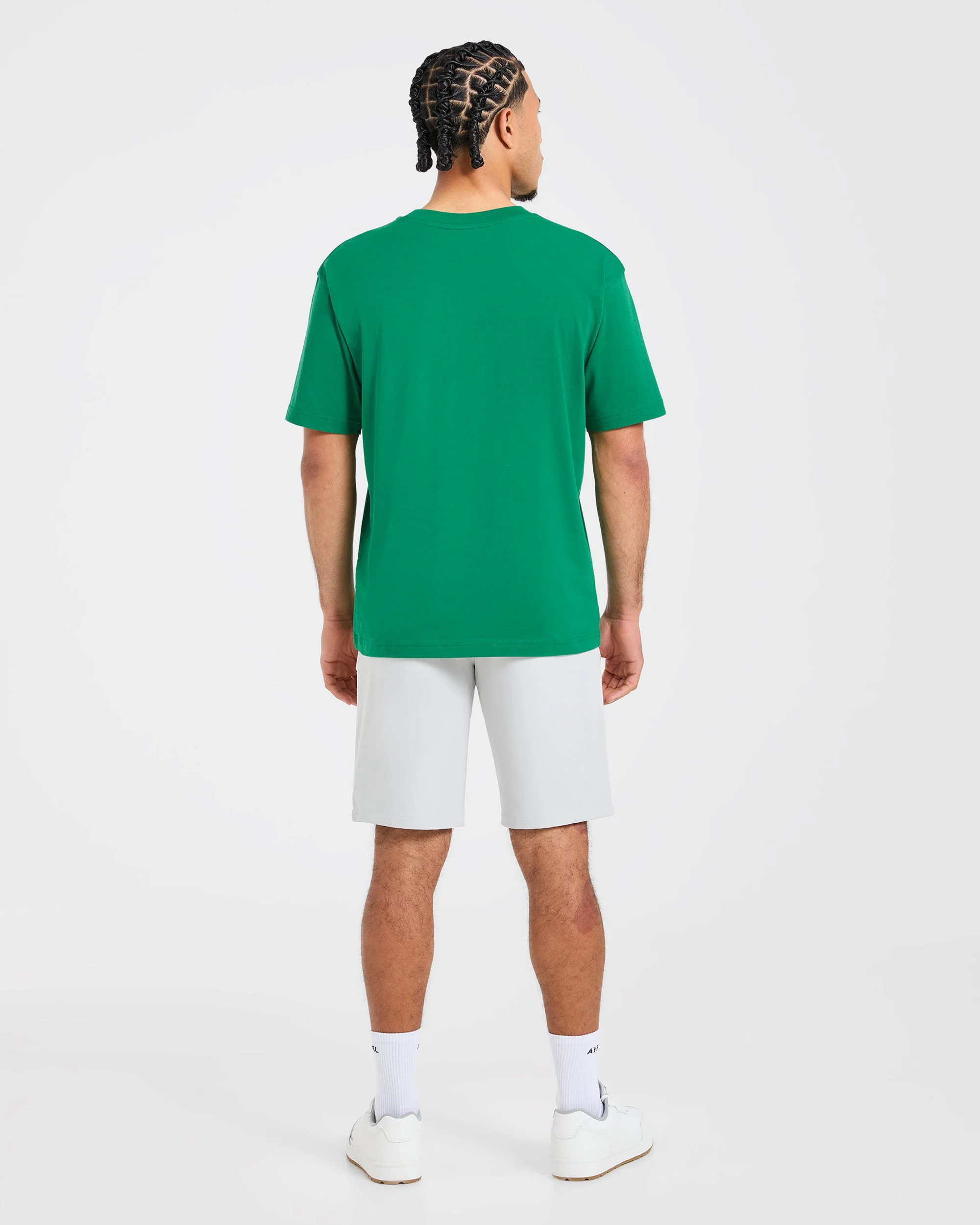Golf Club T Shirt - Rye Groen/Crème - Image 4