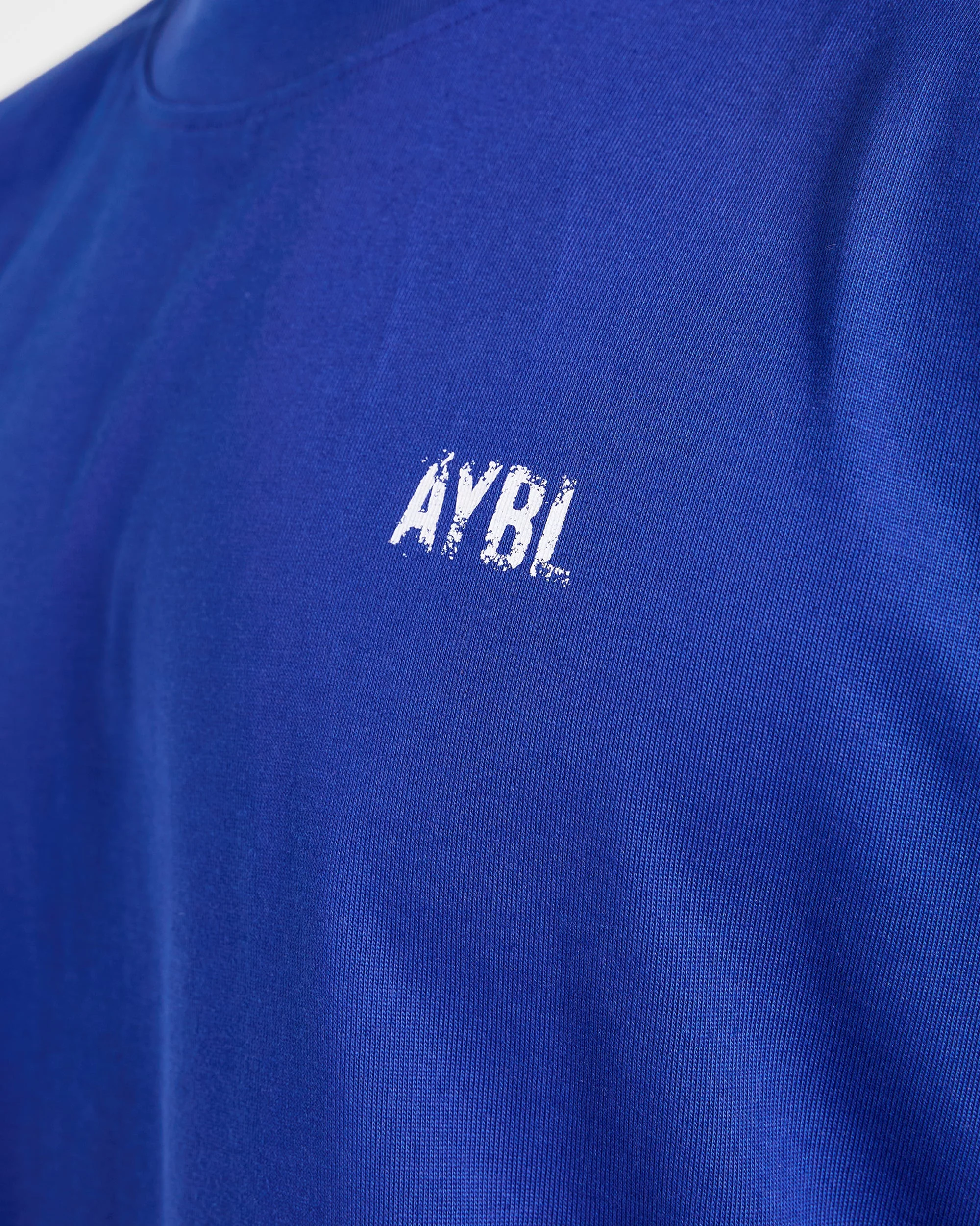 Gym Chalk Oversized T Shirt - Cobalt Blauw - Image 6