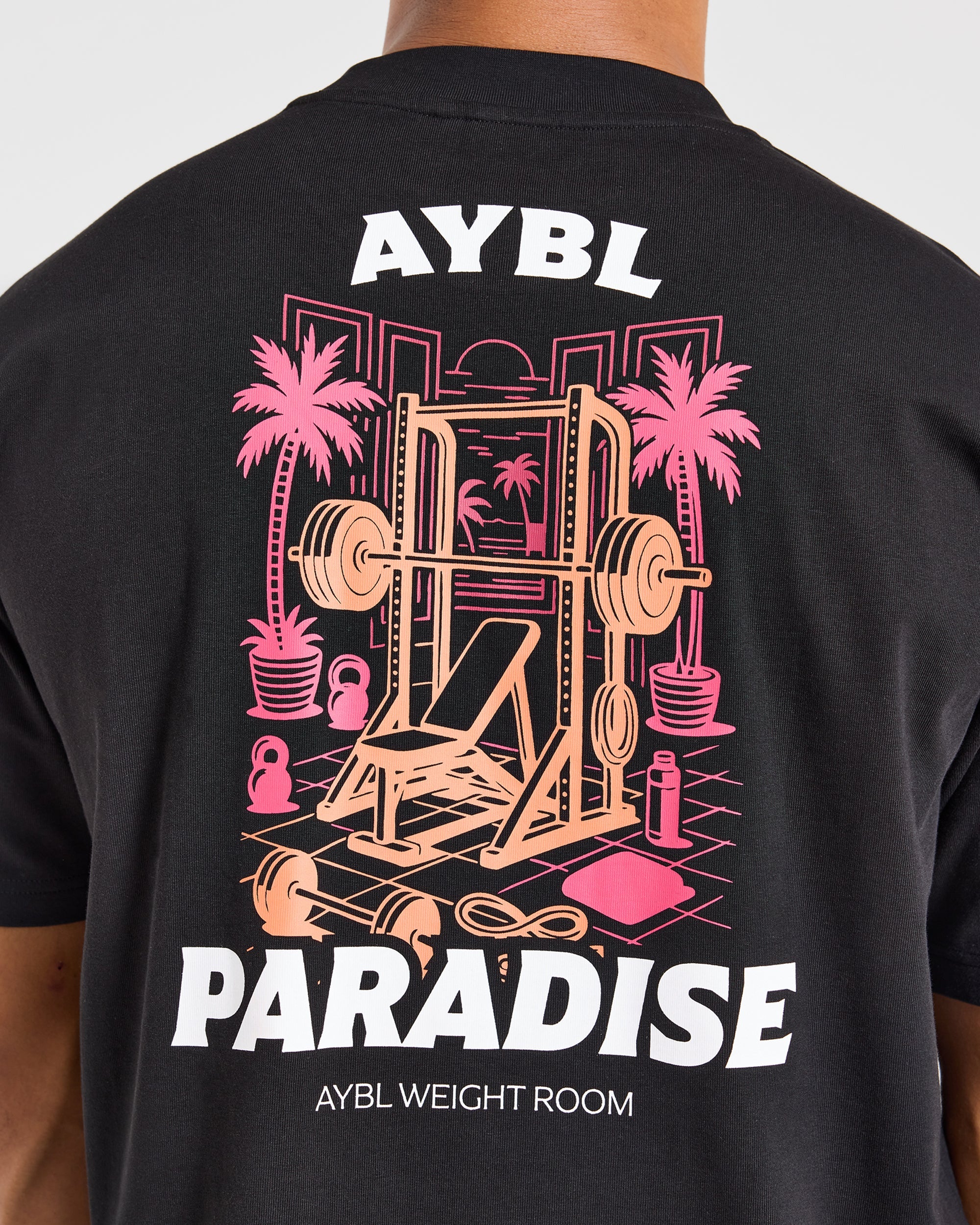 Iron Paradise Oversized T Shirt - Zwart - Image 6
