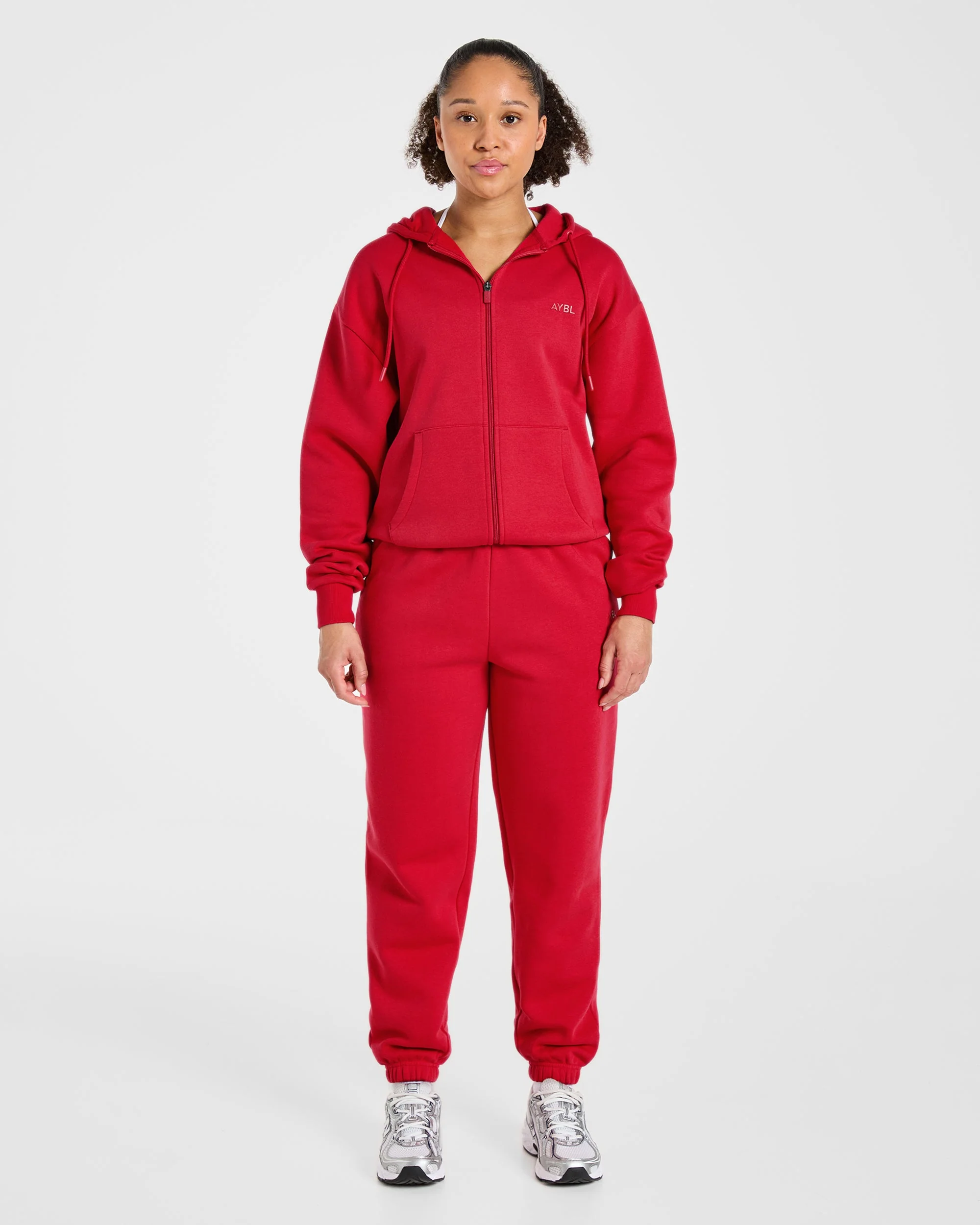Lifestyle Oversized Joggers - Rood - Image 3