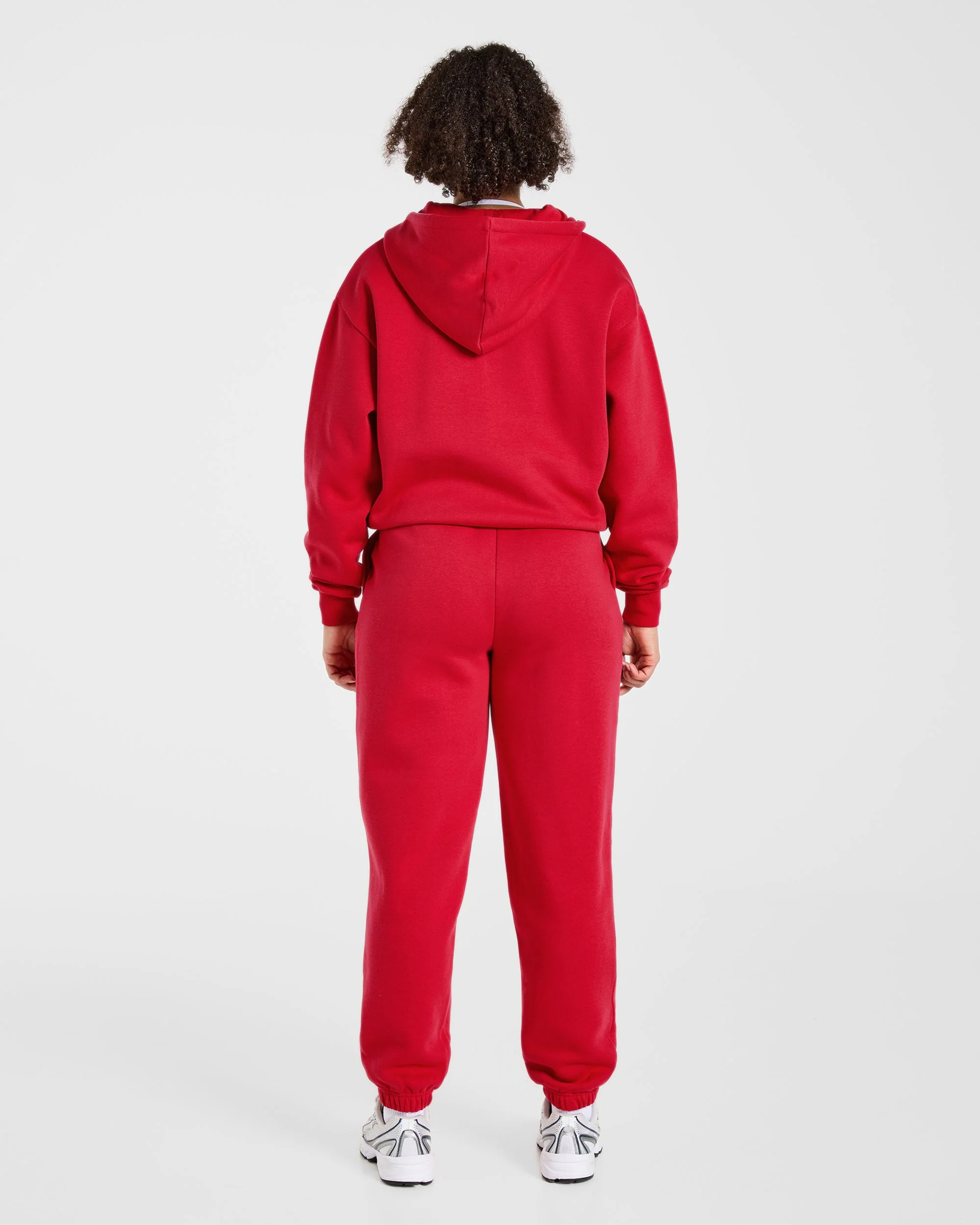 Lifestyle Oversized Joggers - Rood - Image 4