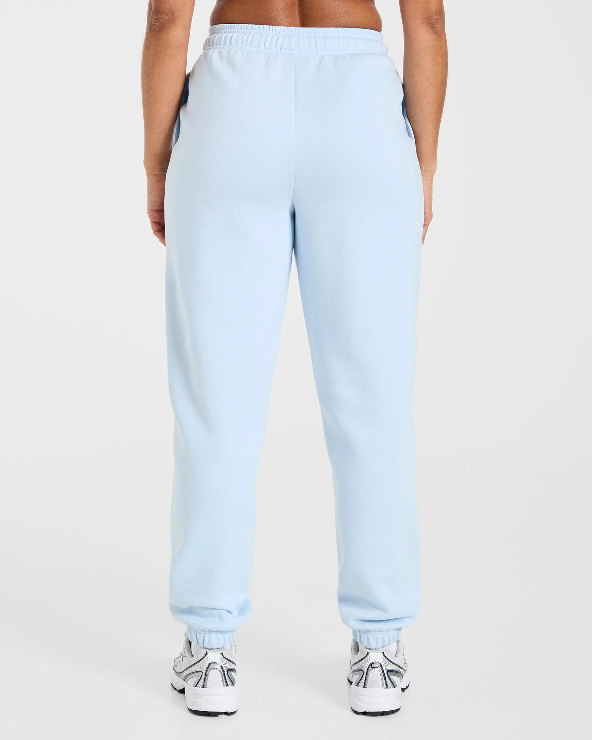 Lifestyle Oversized Joggers - Spring Blauw - Image 2